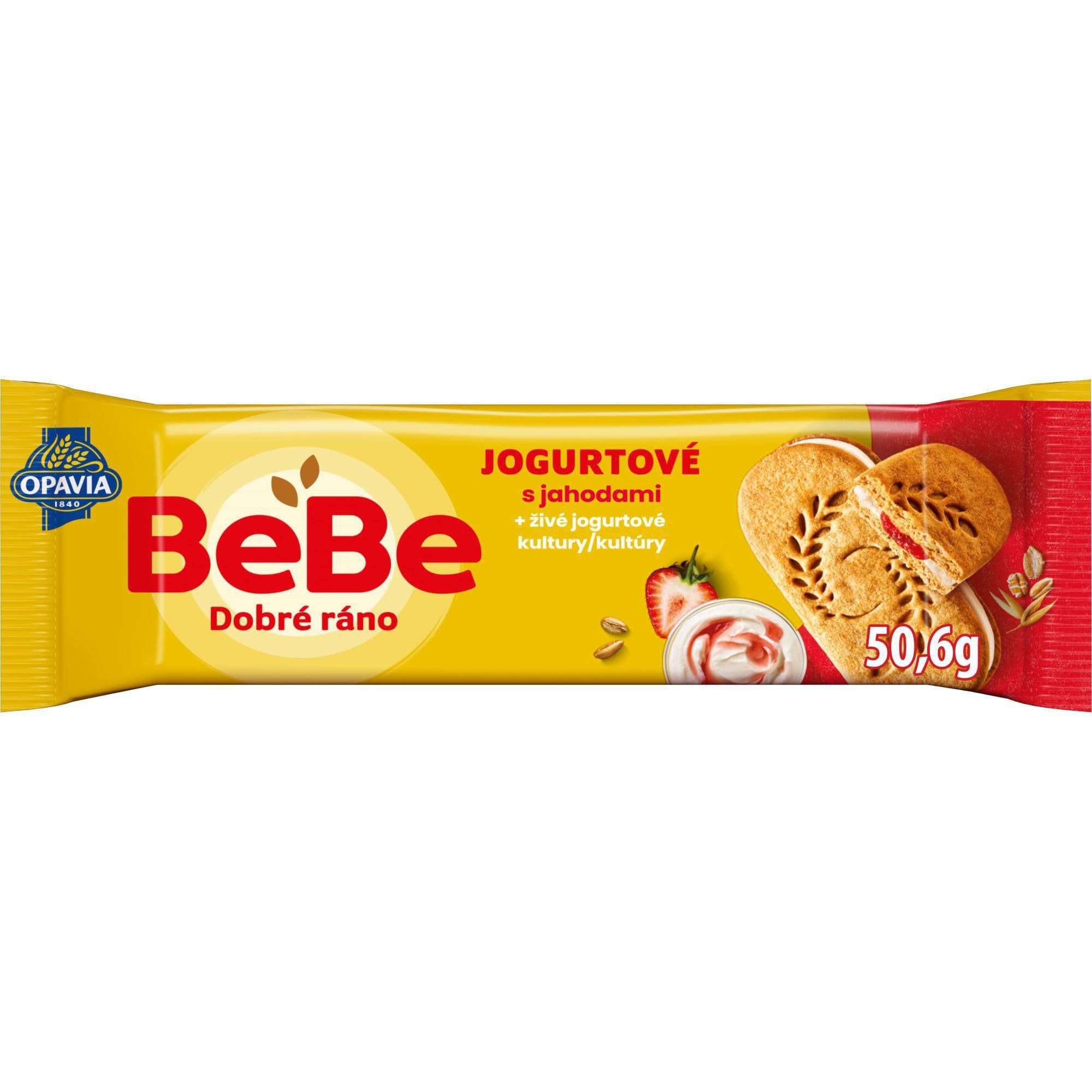 BeBeDR s jogurtem a jahodami 50,6g