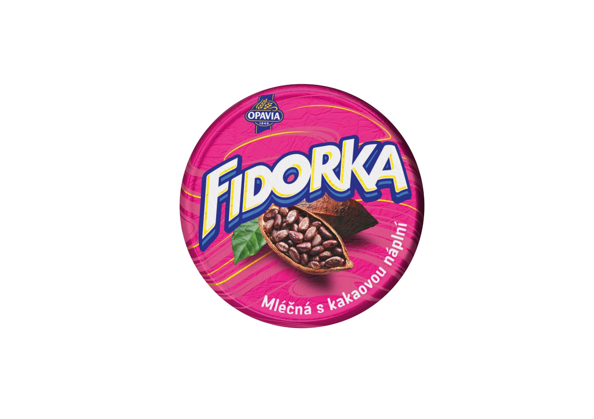 Fidorka mléčná s kakaovou náplní 30g