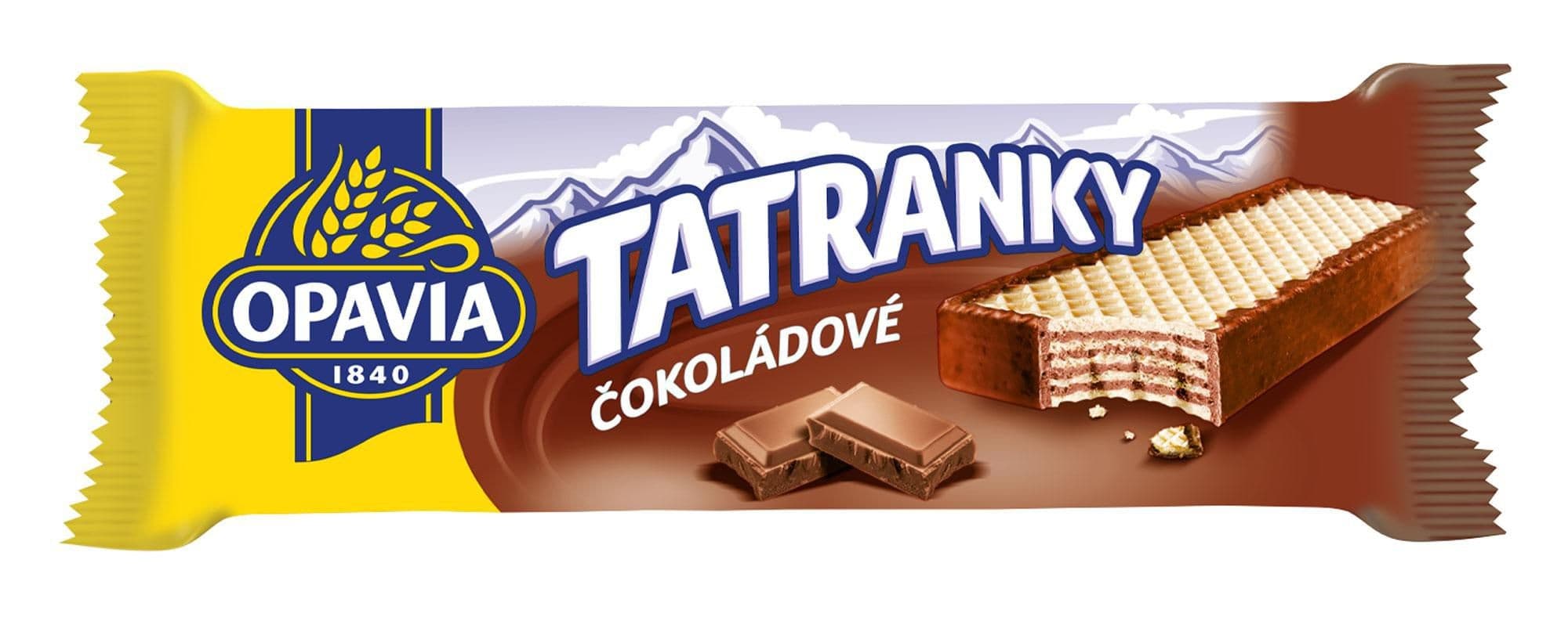 Opavia Tatranky Čokoládové oplatka 47g
