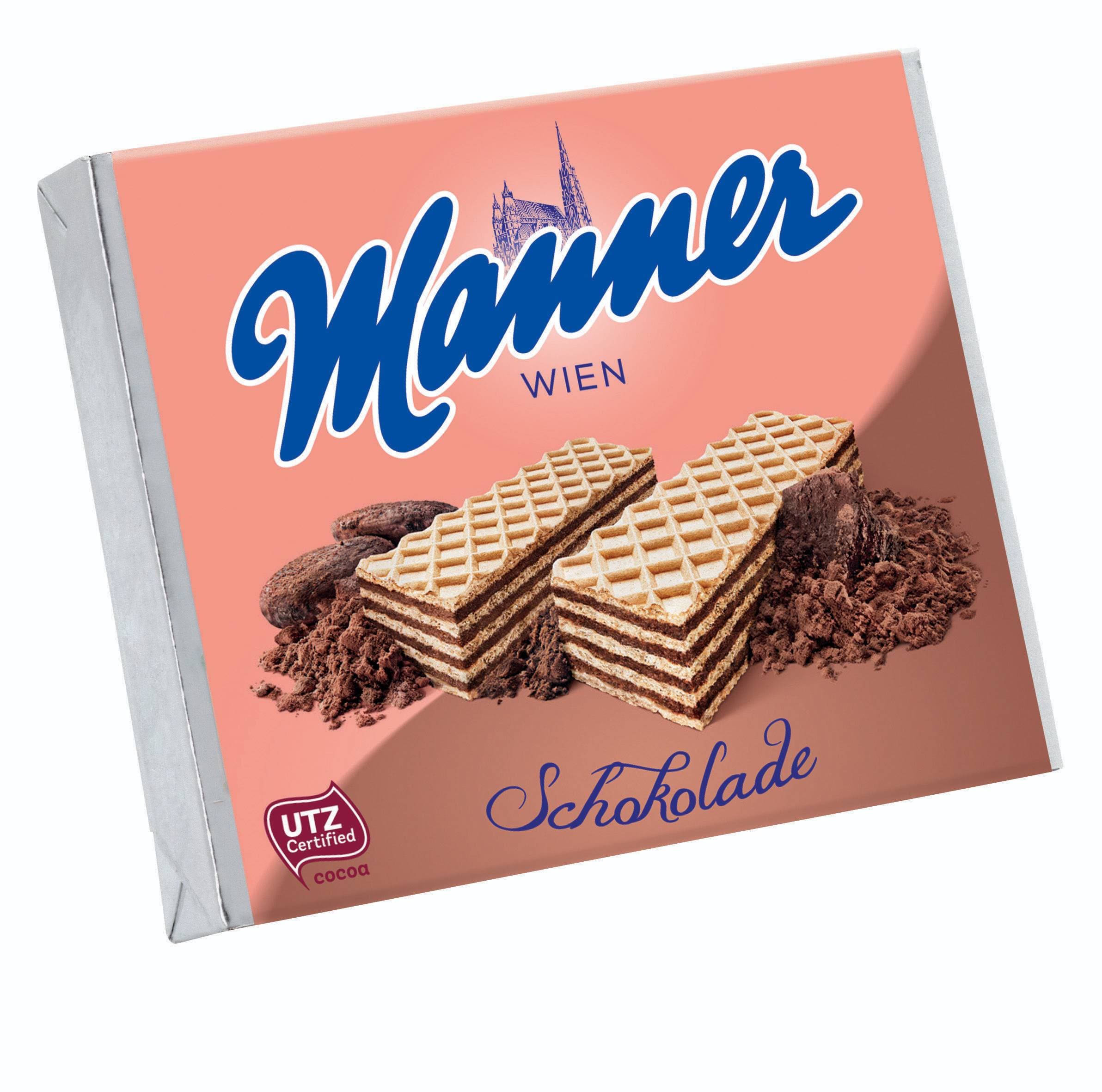 Manner Oplatky s krémovou čokoládovou náplní 75 g