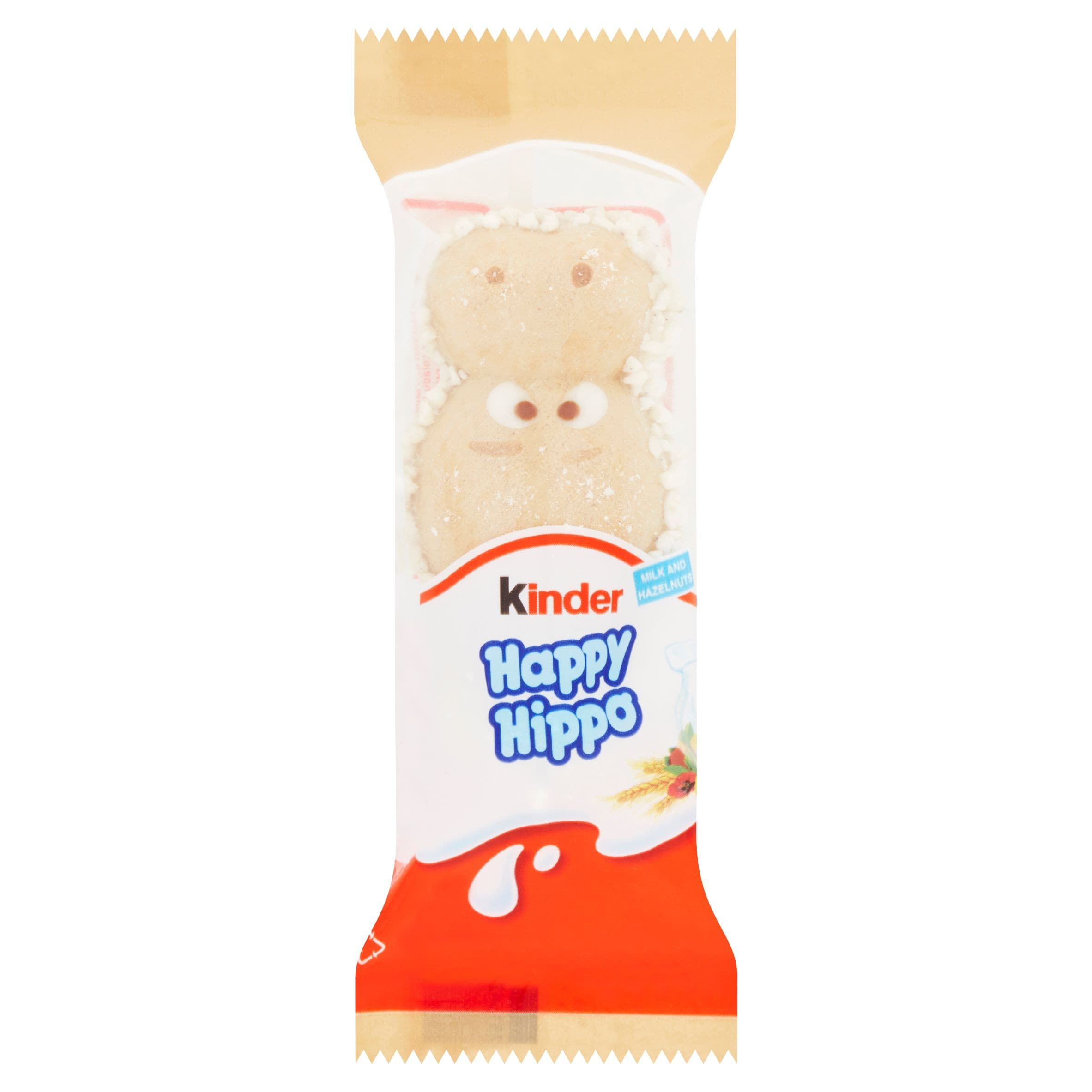 Kinder Happy Hippo Oplatka s mléčnou a lískooříškovou náplní 20,7 g