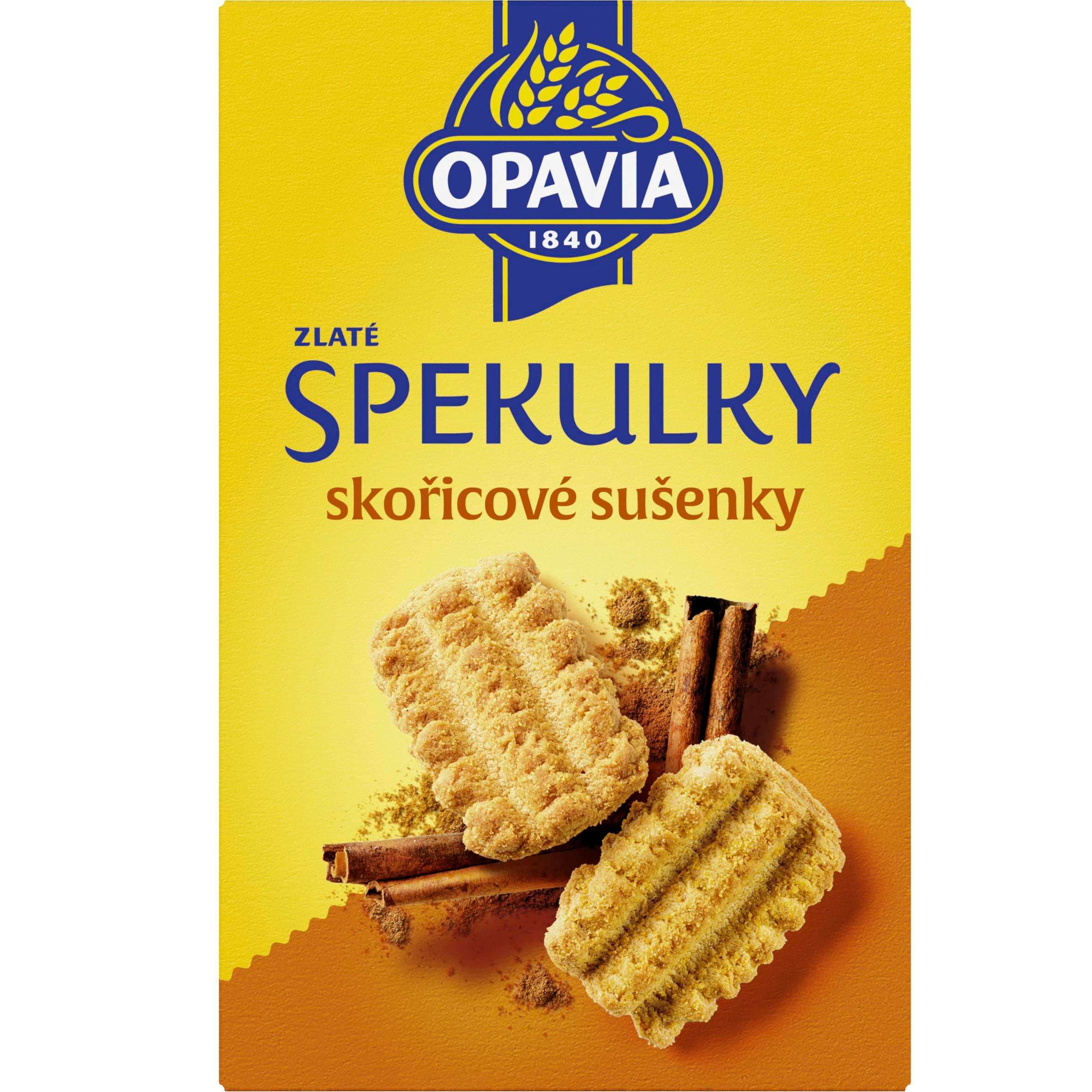 ZLATÉ SPEKULKY SKOŘICOVÉ SUŠENKY 160G