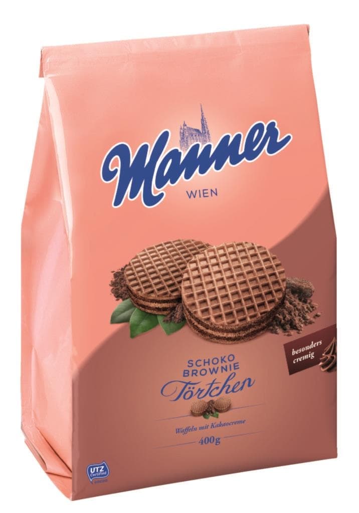 Manner Törtchen Schoko Brownie 400g