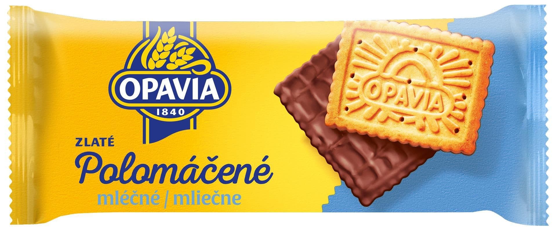 Opavia sušenky Zlaté Polomáčené mléčné 100g
