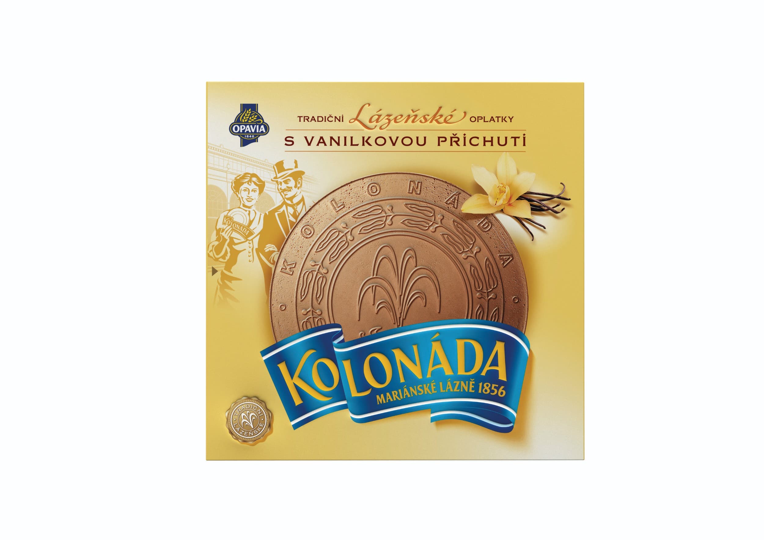 Opavia Kolonáda lázeňské oplatky vanilkové 195g