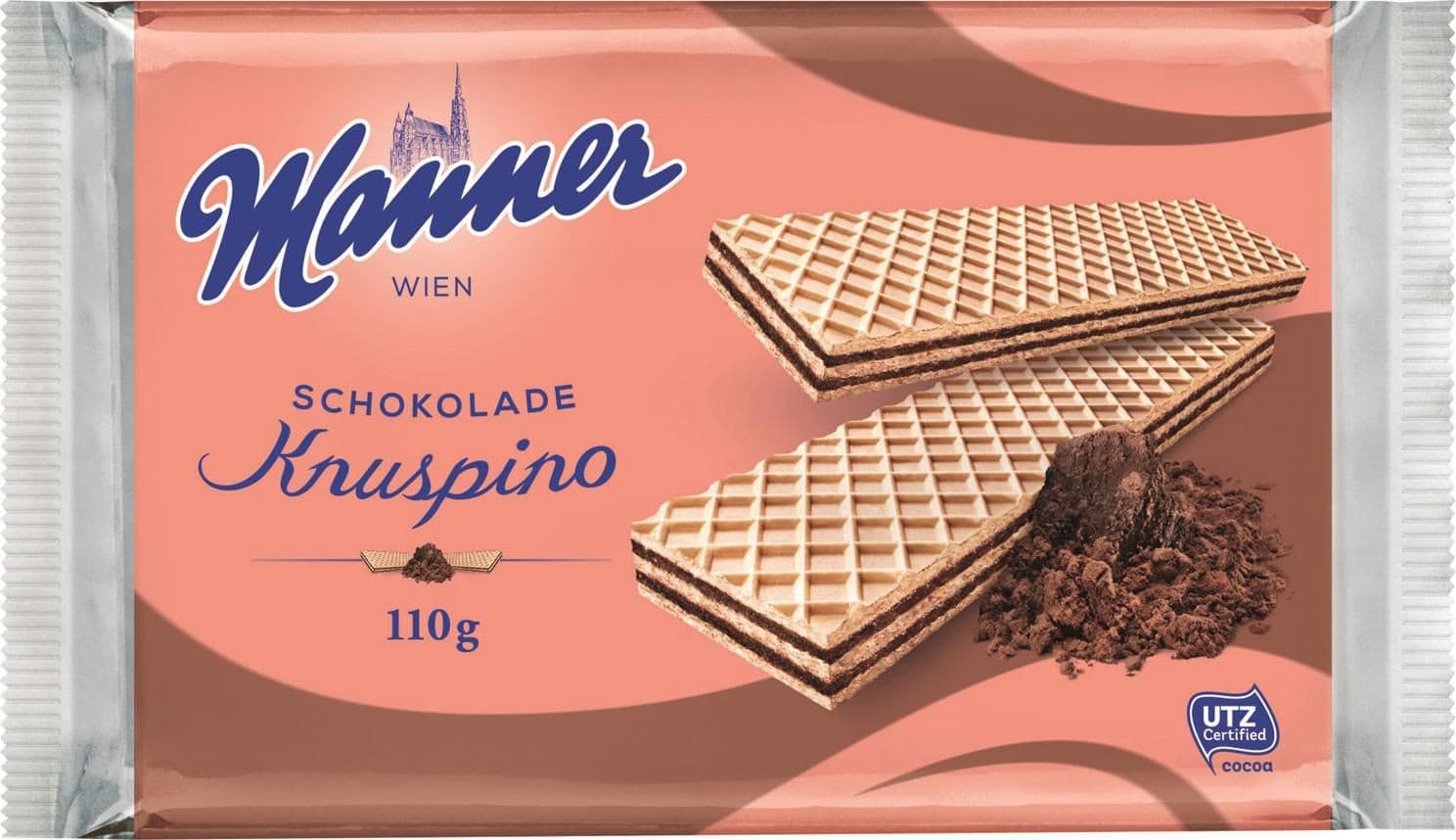 Manner Knuspino Čokoláda 110 g
