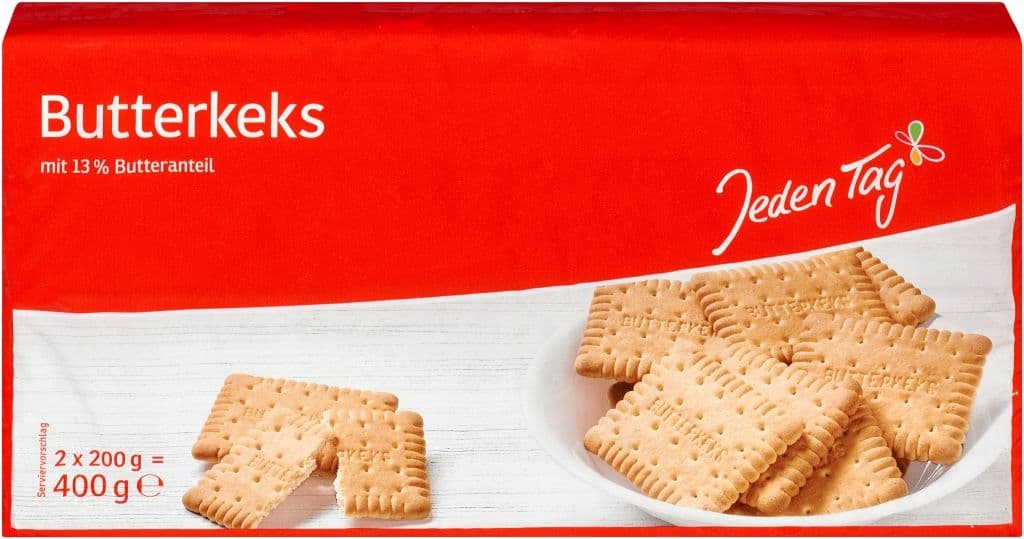 Jeden Tag Keksy máslové 400g
