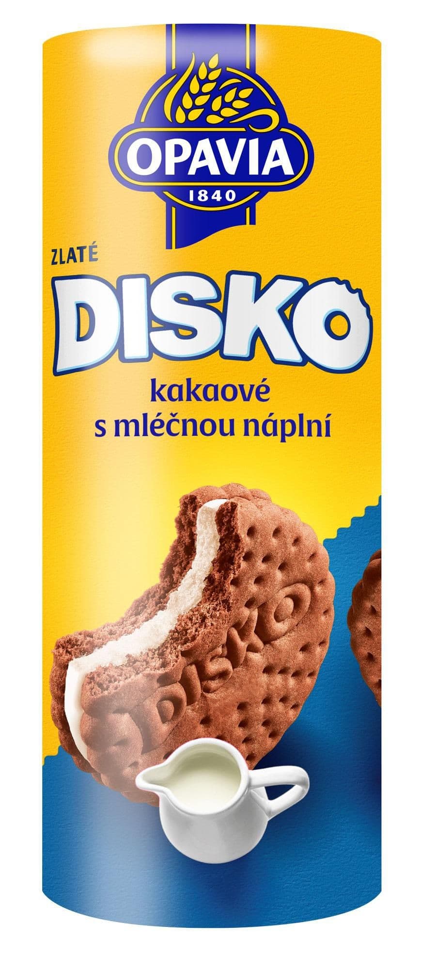 Opavia sušenky Disko kakaové mléčná náplň 169g
