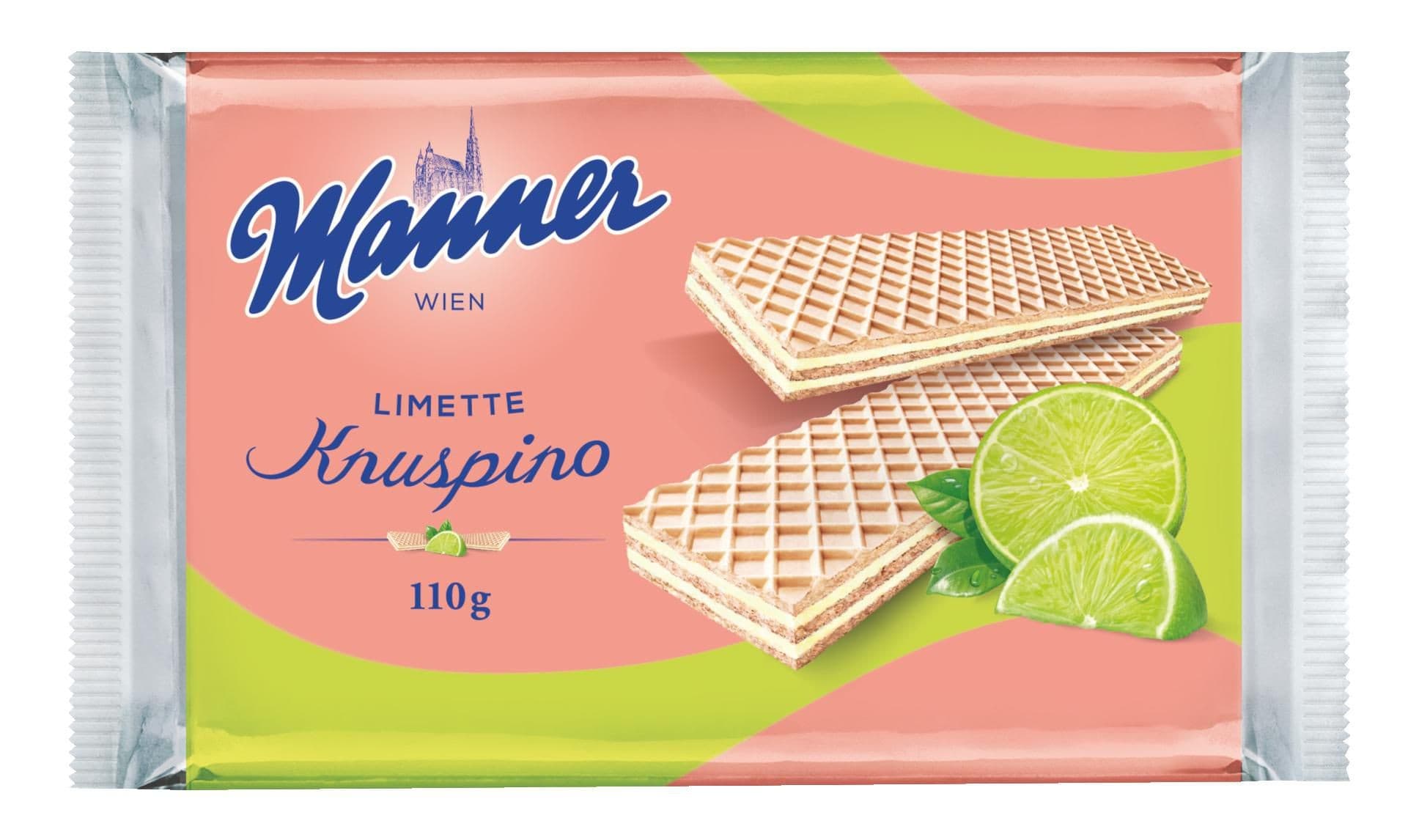 Manner Knuspino Limette 110g