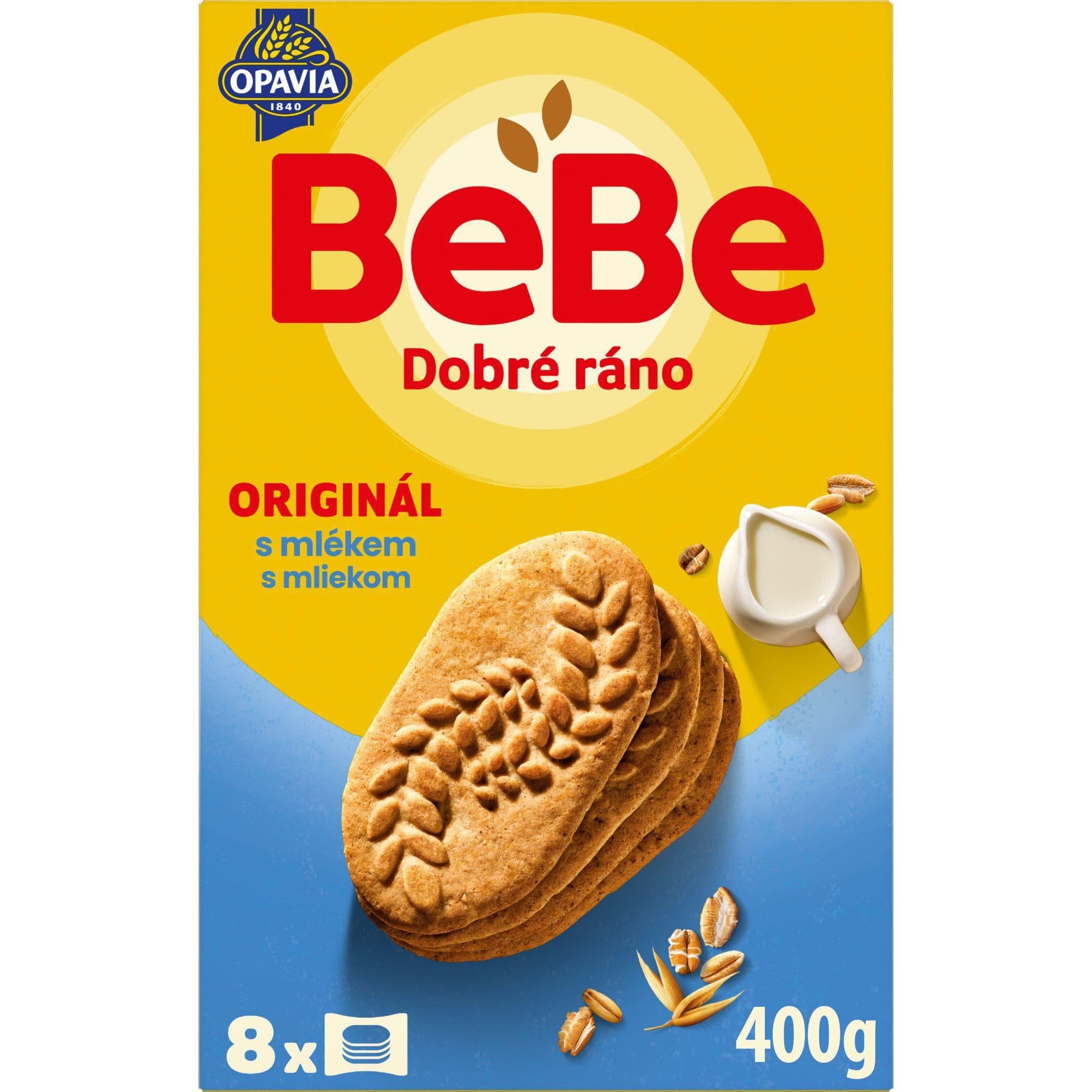 Opavia sušenky BeBe Dobré Ráno s mlékem 400g