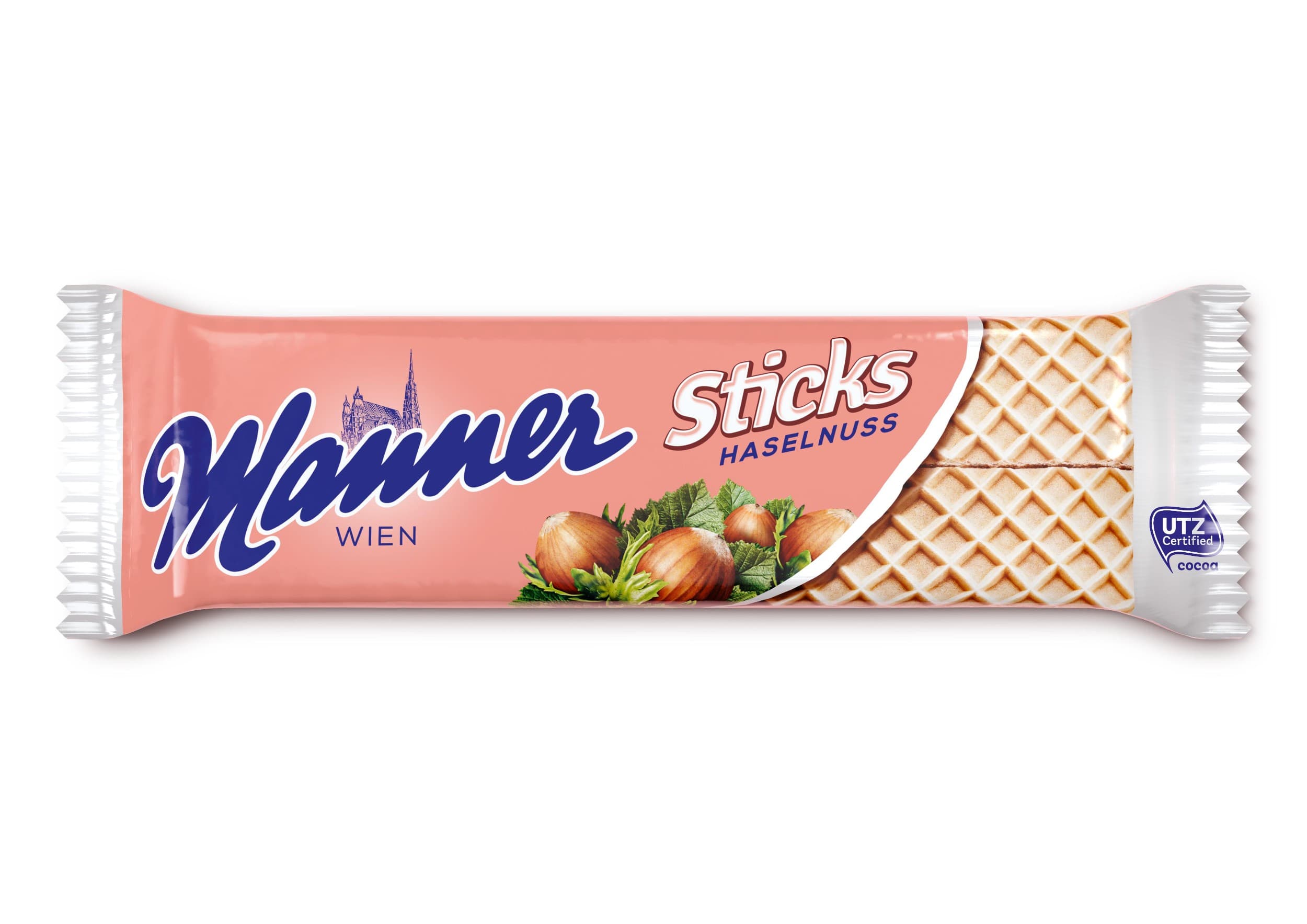 Manner Picknick sticks křupavé oplatkové řezy s ořechovou náplní 30 g