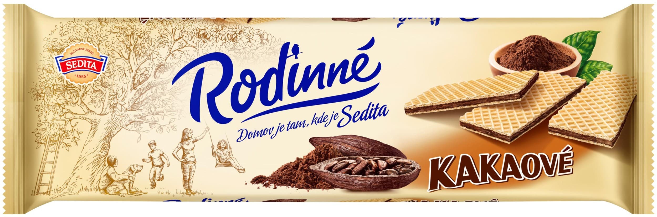 Sedita Rodinné Kakaové 130g