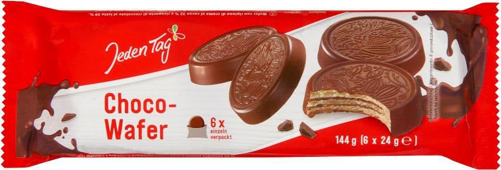 Jeden Tag Kulaté oplatky v mléčné čokoládě 144g