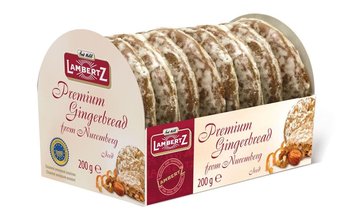 Lambertz Perník s oplatkou a polevou 200g