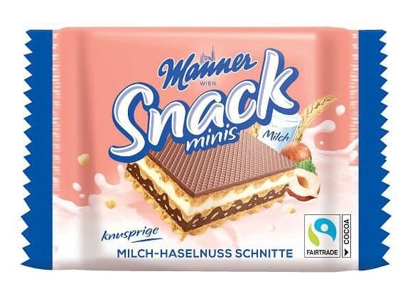 Manner Oplatky s kakaovo-oříškovou náplní 25 g
