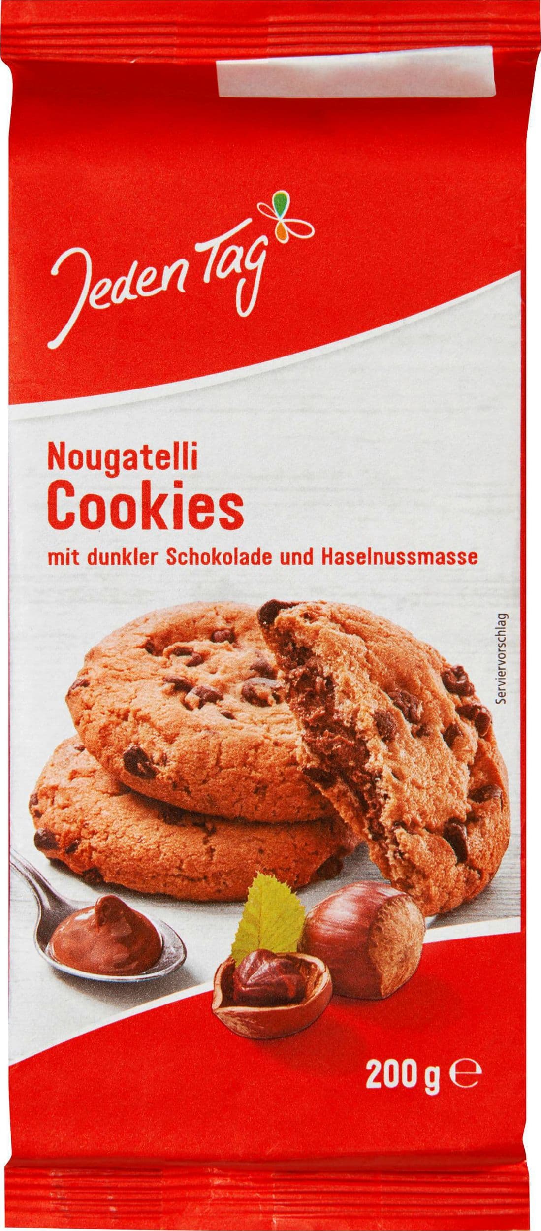 Jeden Tag Cookies nugátové 200g