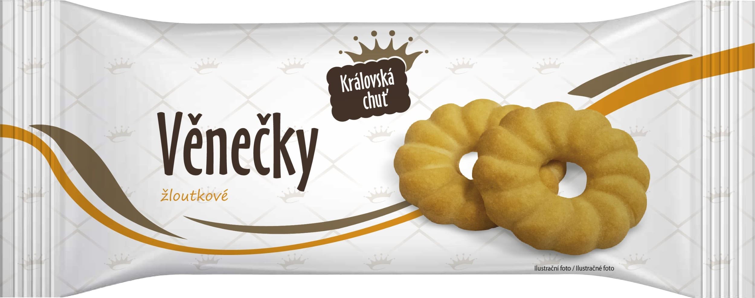 Královská chuť Věnečky žloutkové; 150 g