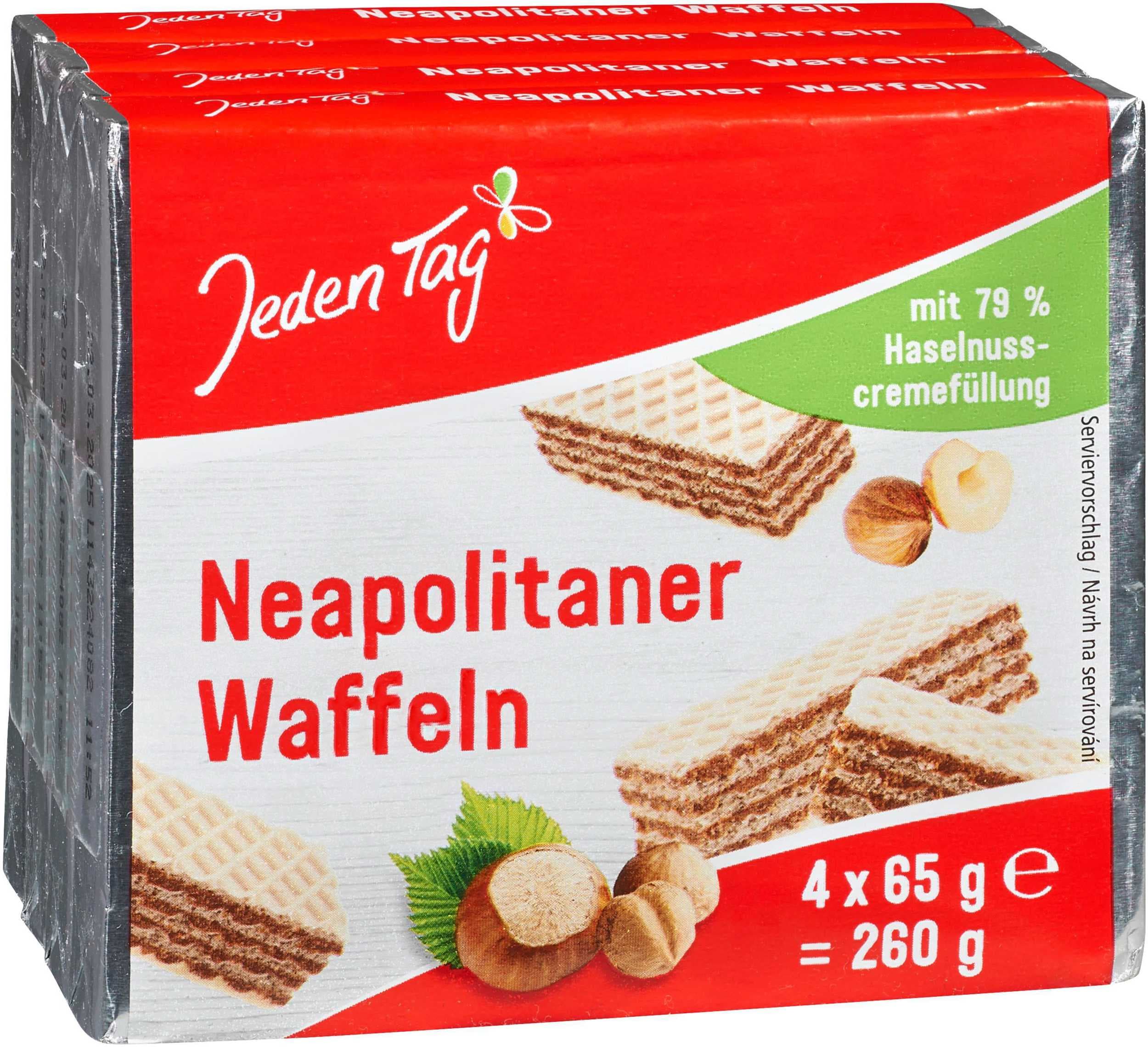 Jeden Tag Neapolské řezy 4x65g
