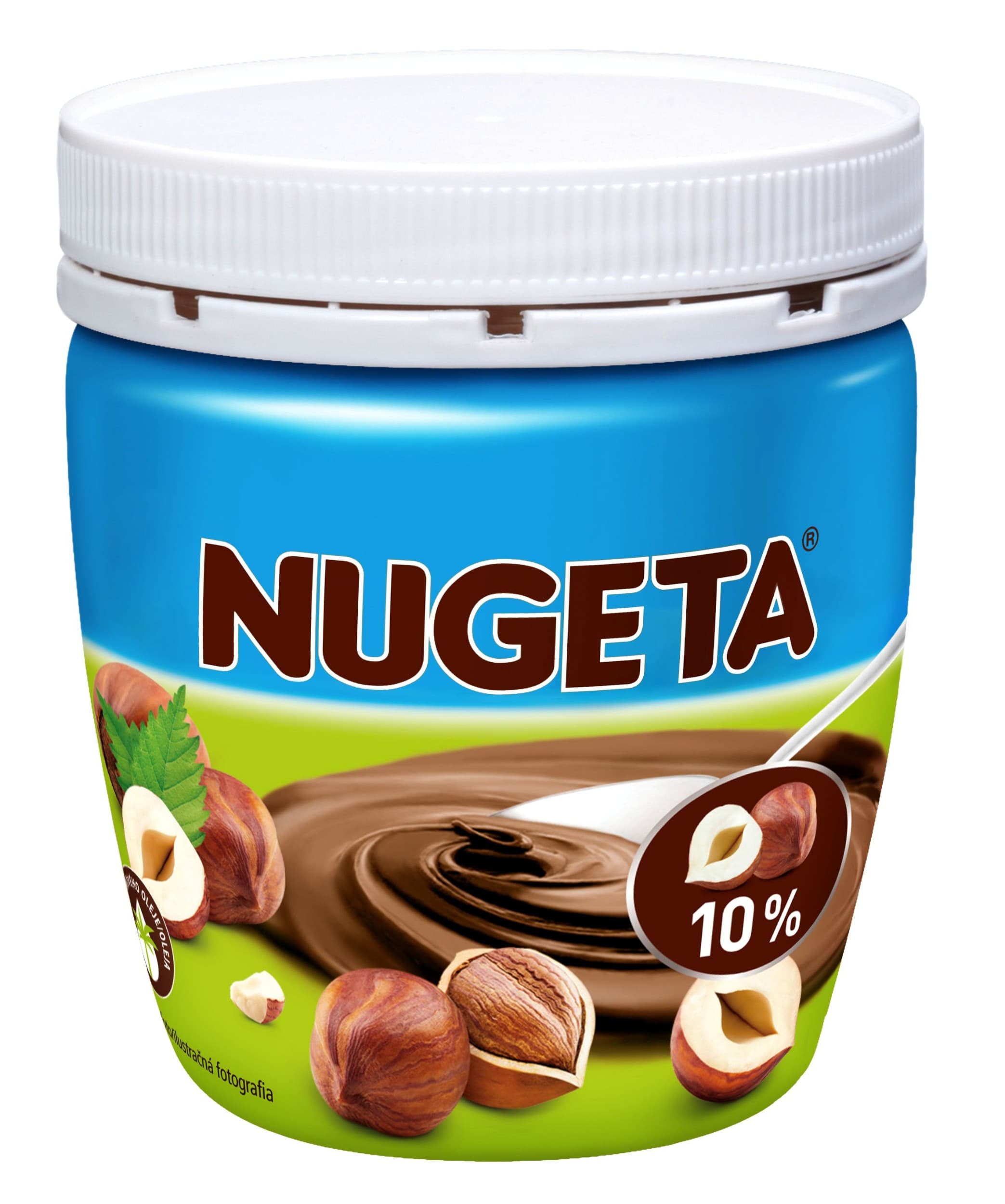 Nugeta 10% lískooříšková bez palmového oleje 340g