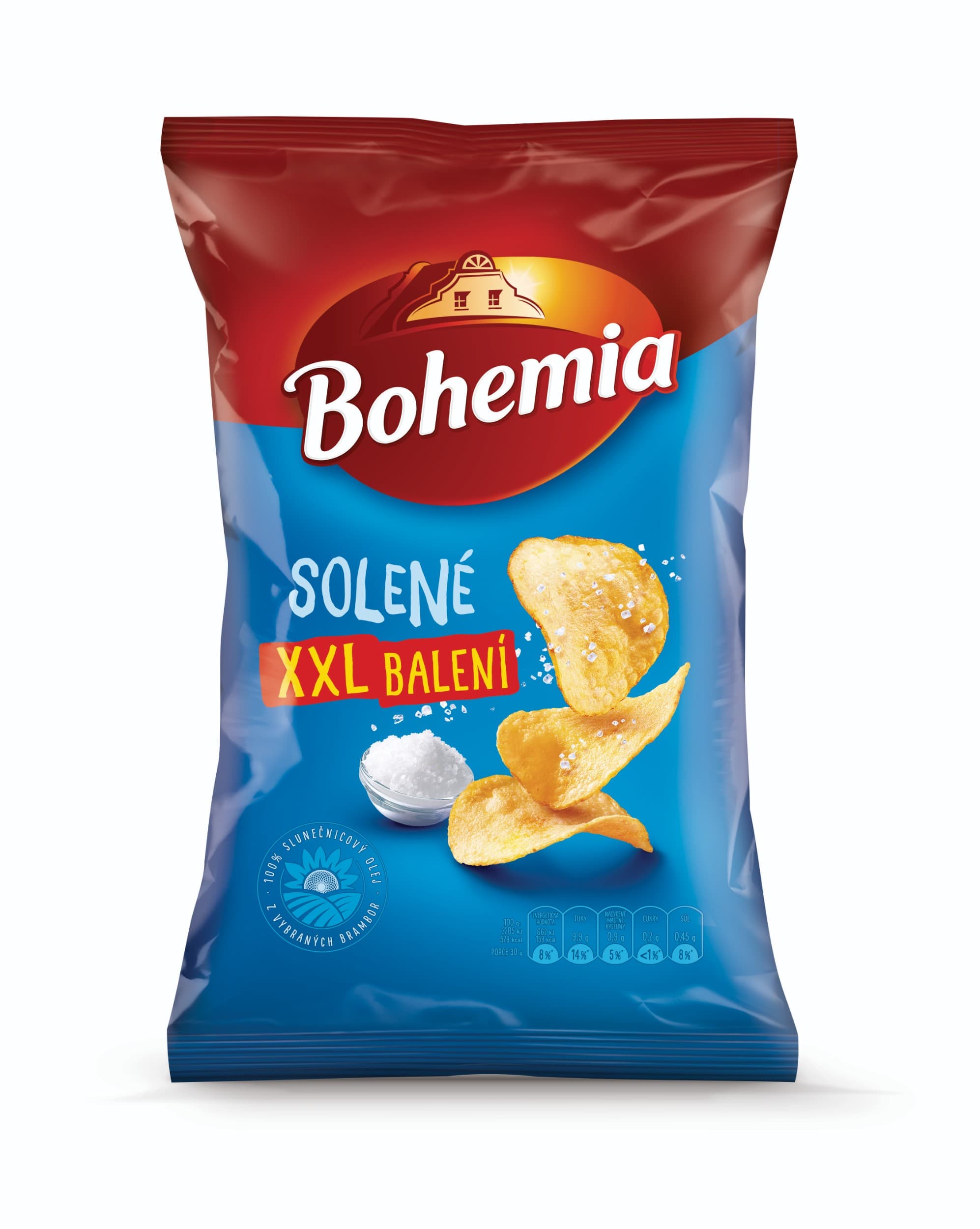 Bohemia Chips solené 250g