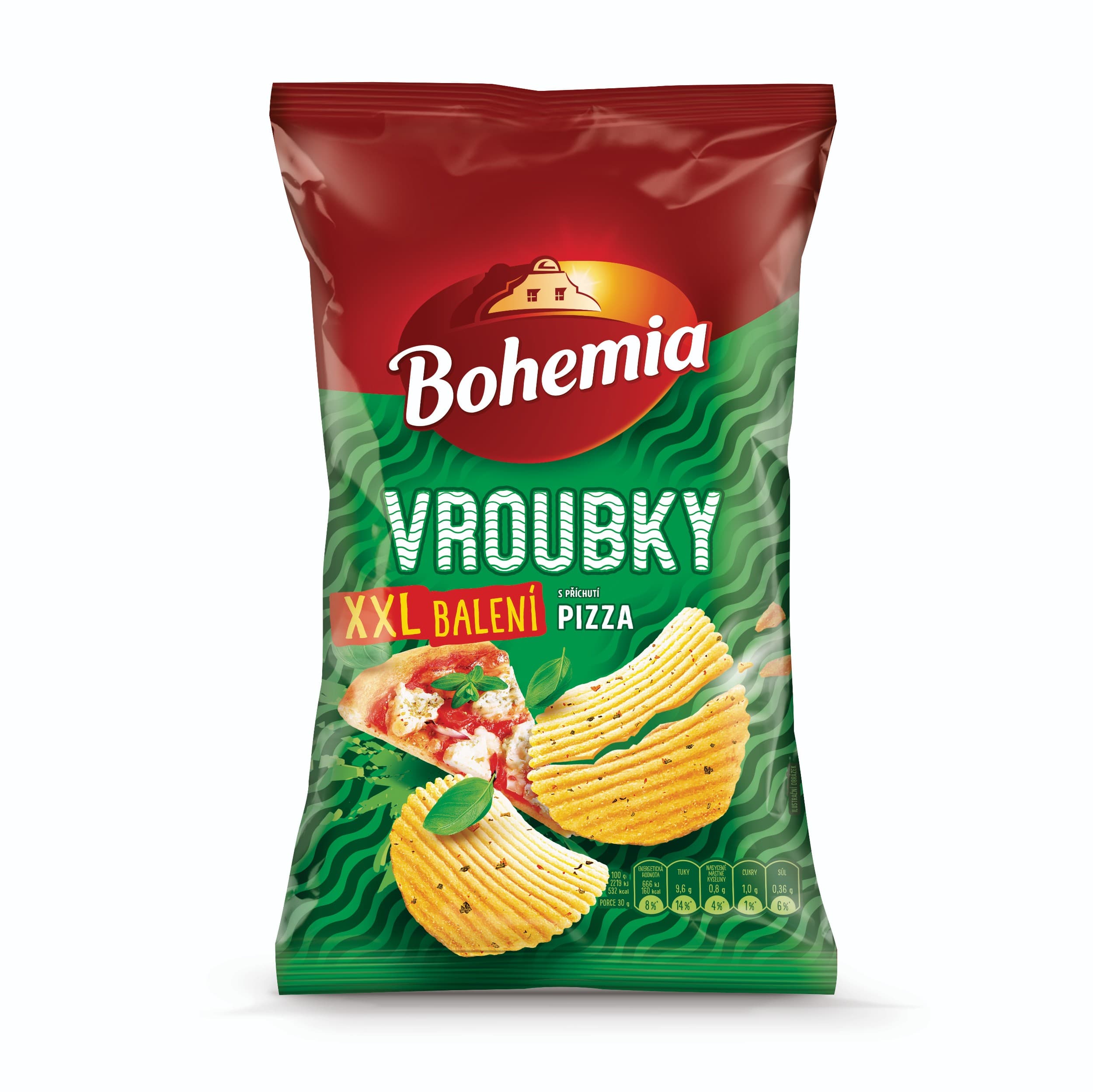 Bohemia Vroubky pizza 230g