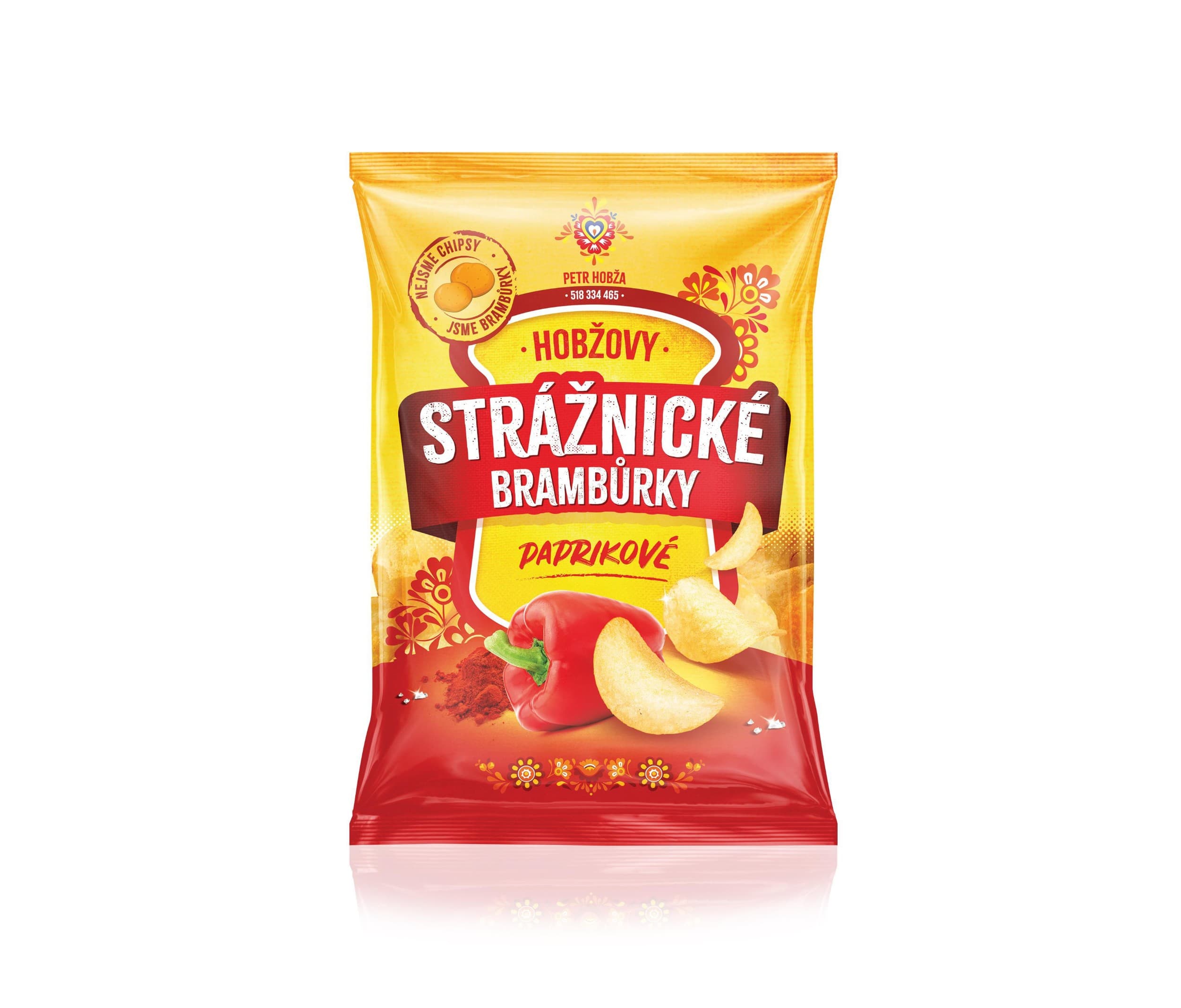 Strážnické Brambůrky paprikové 60 g
