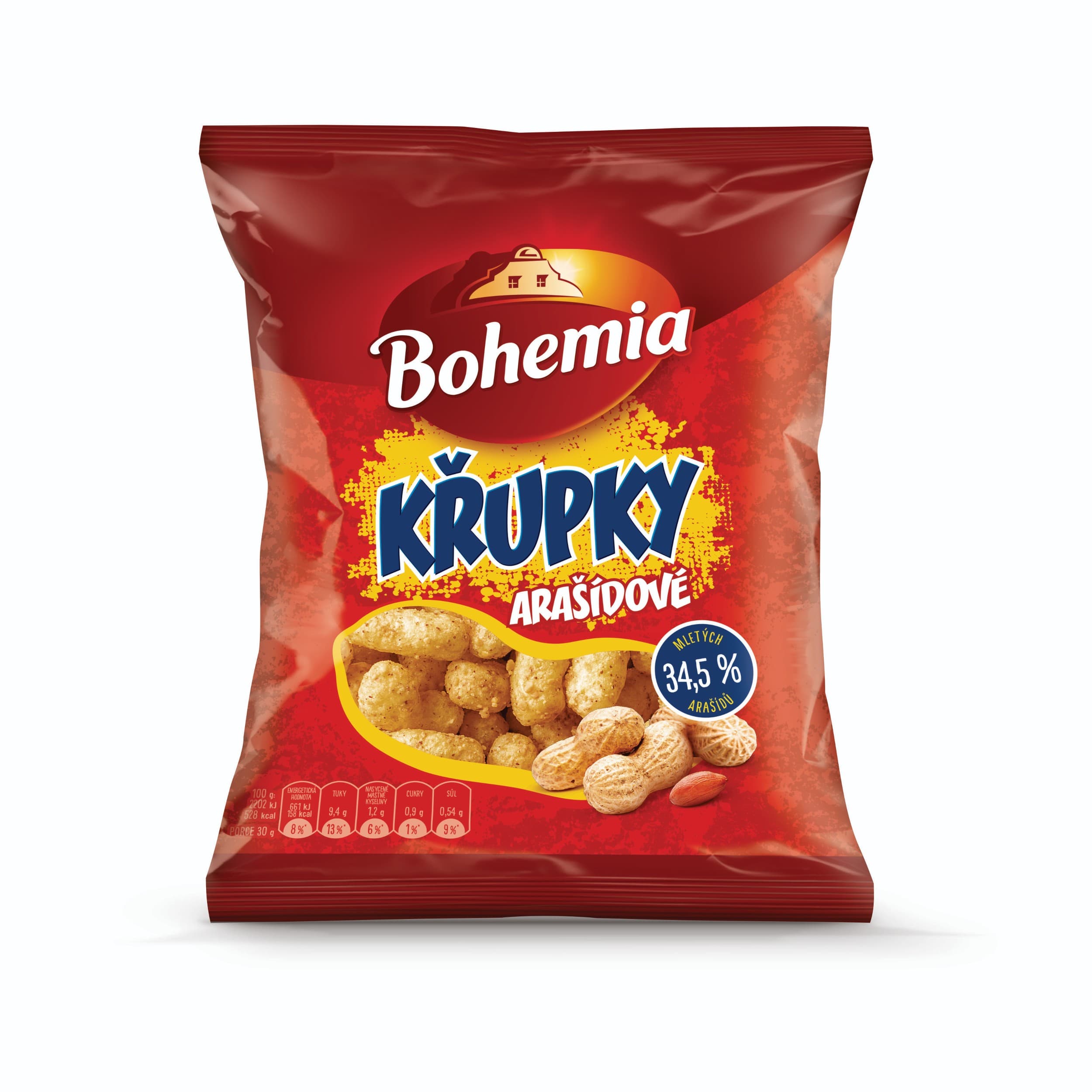 Bohemia Křupky arašídové 50g