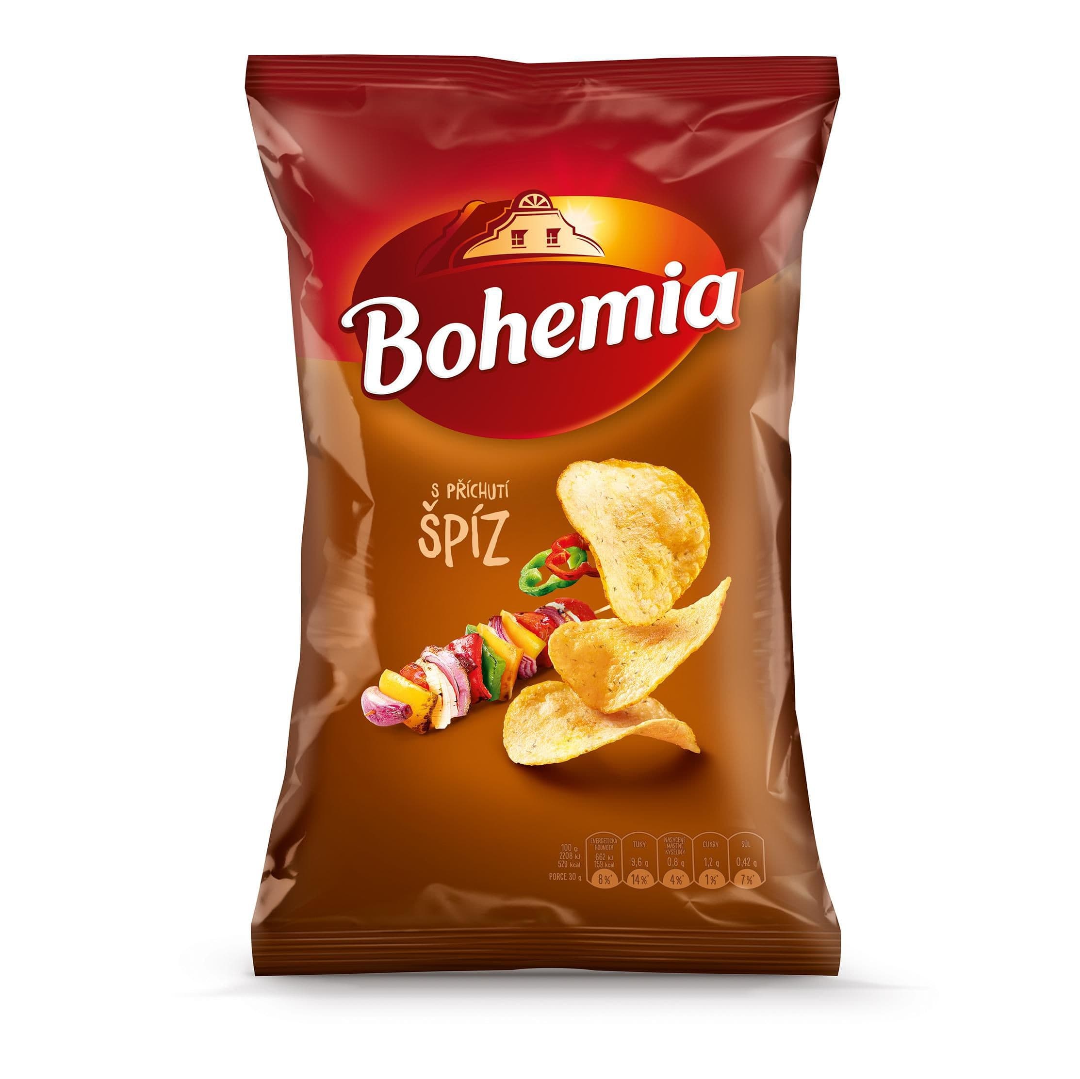 Bohemia Chips špíz 130g