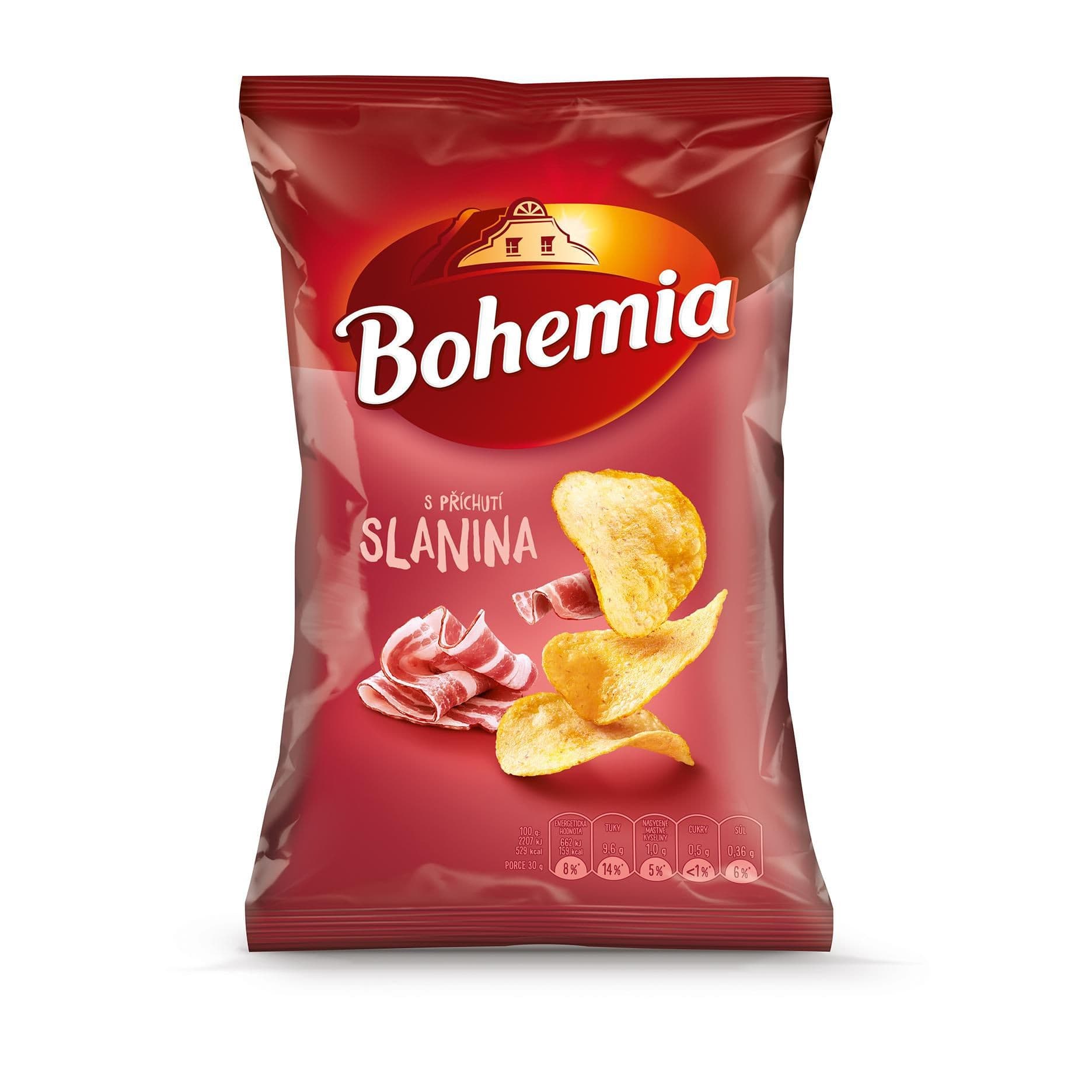 Bohemia Chips slanina 60g
