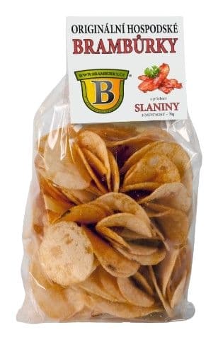 Originální hospodské brambůrky s příchutí slaniny 70g