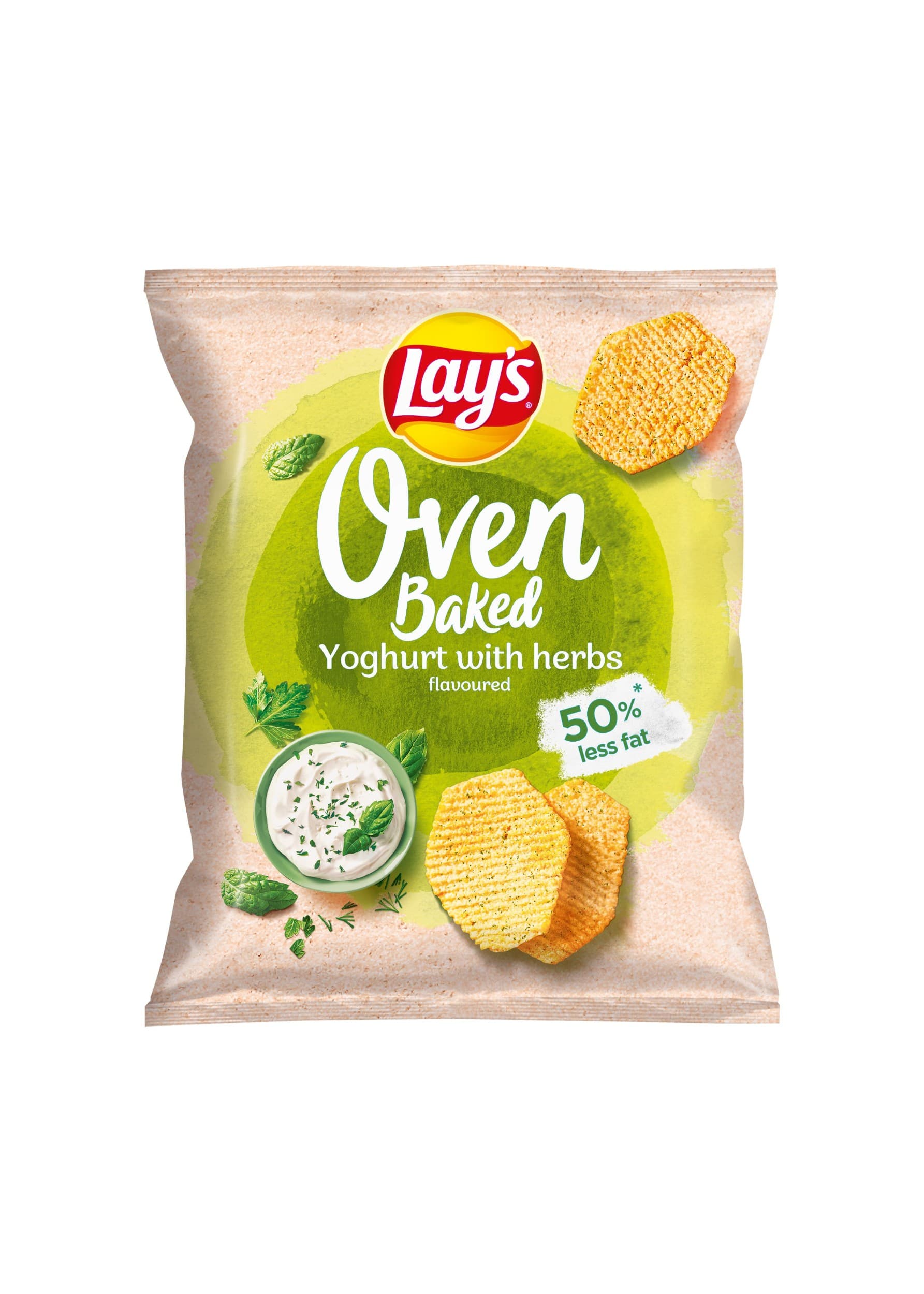 Lays Oven Baked Yogurt & Herbs 55g