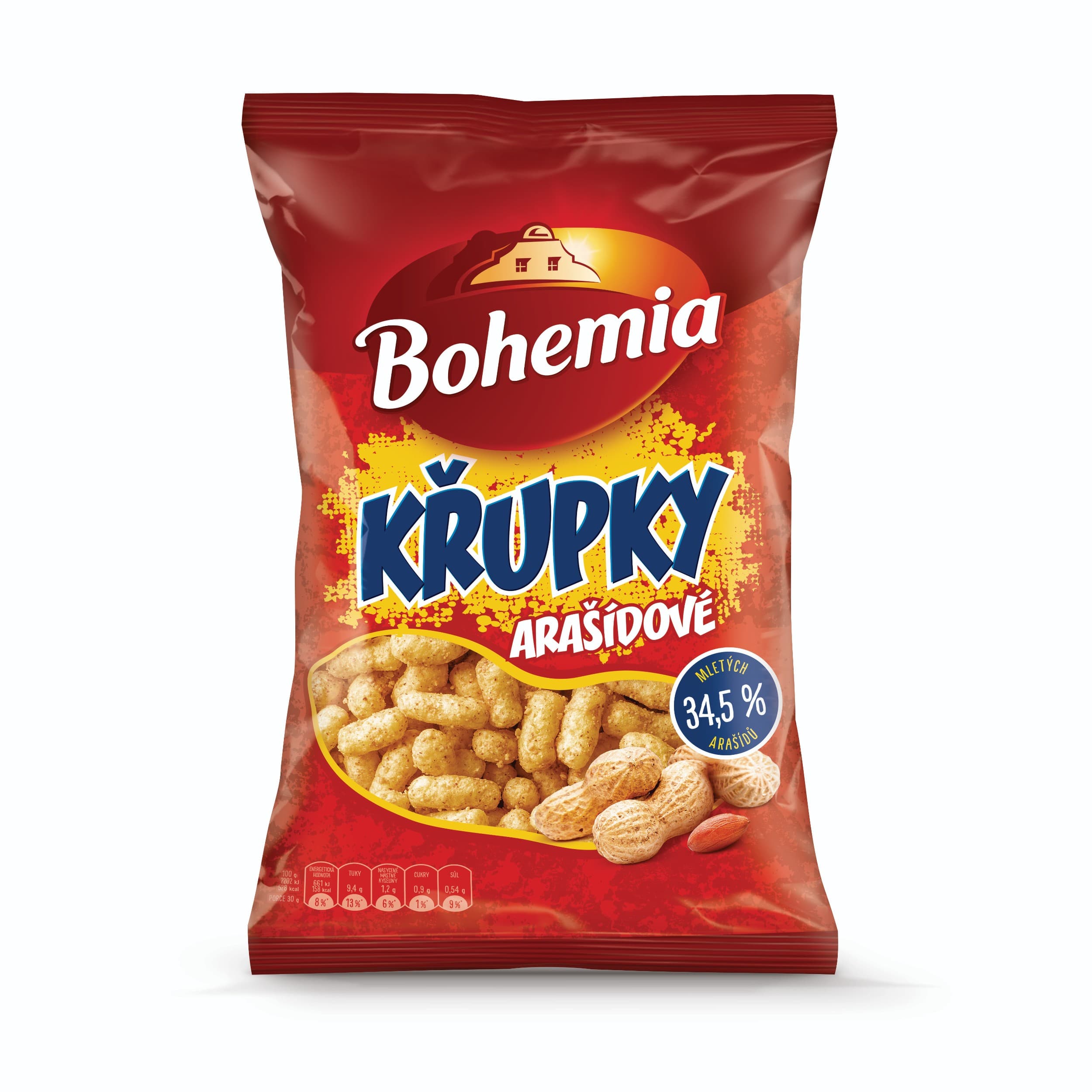 Bohemia Křupky arašídové 200 g