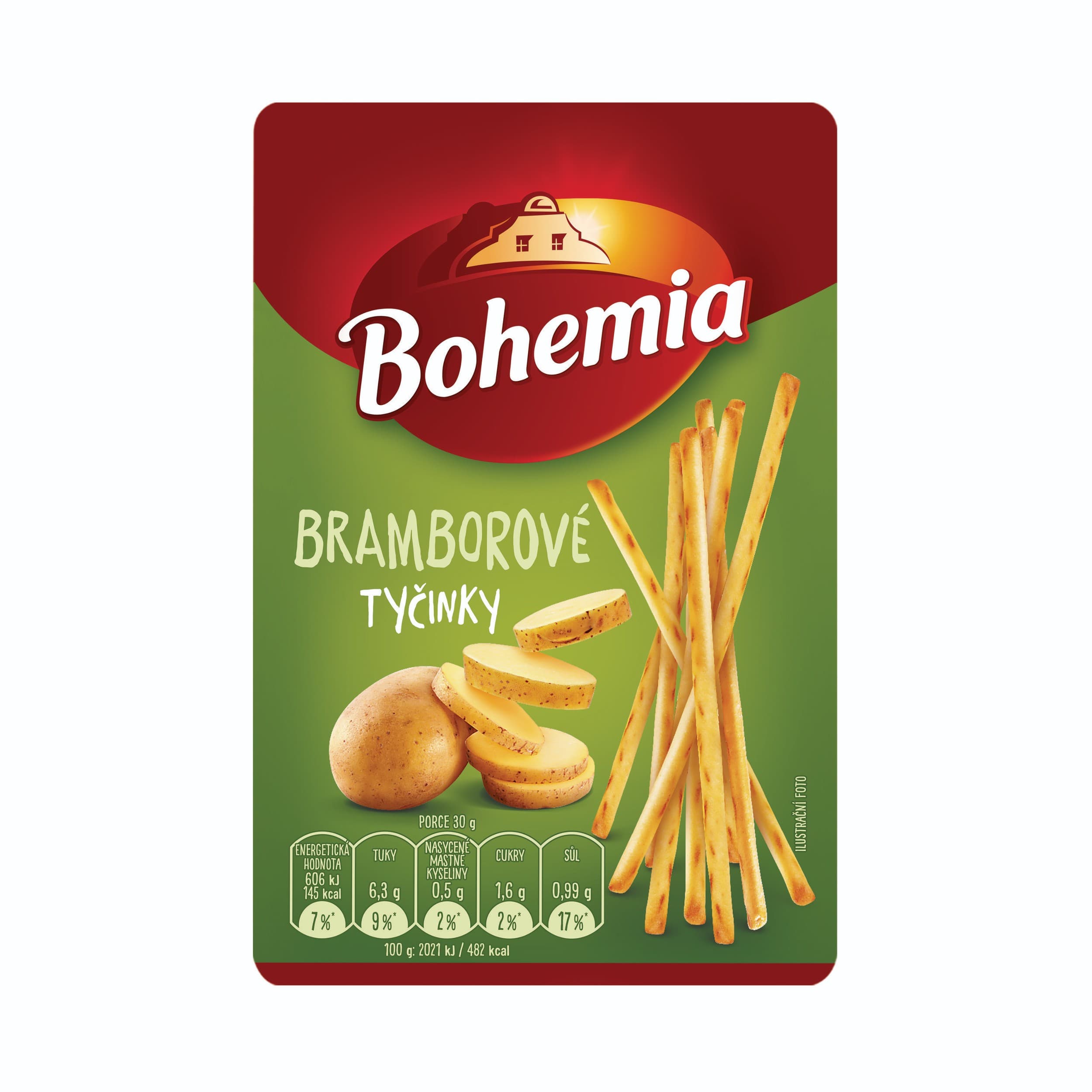 Bohemia Z PECE Bramborové tyčinky 80g