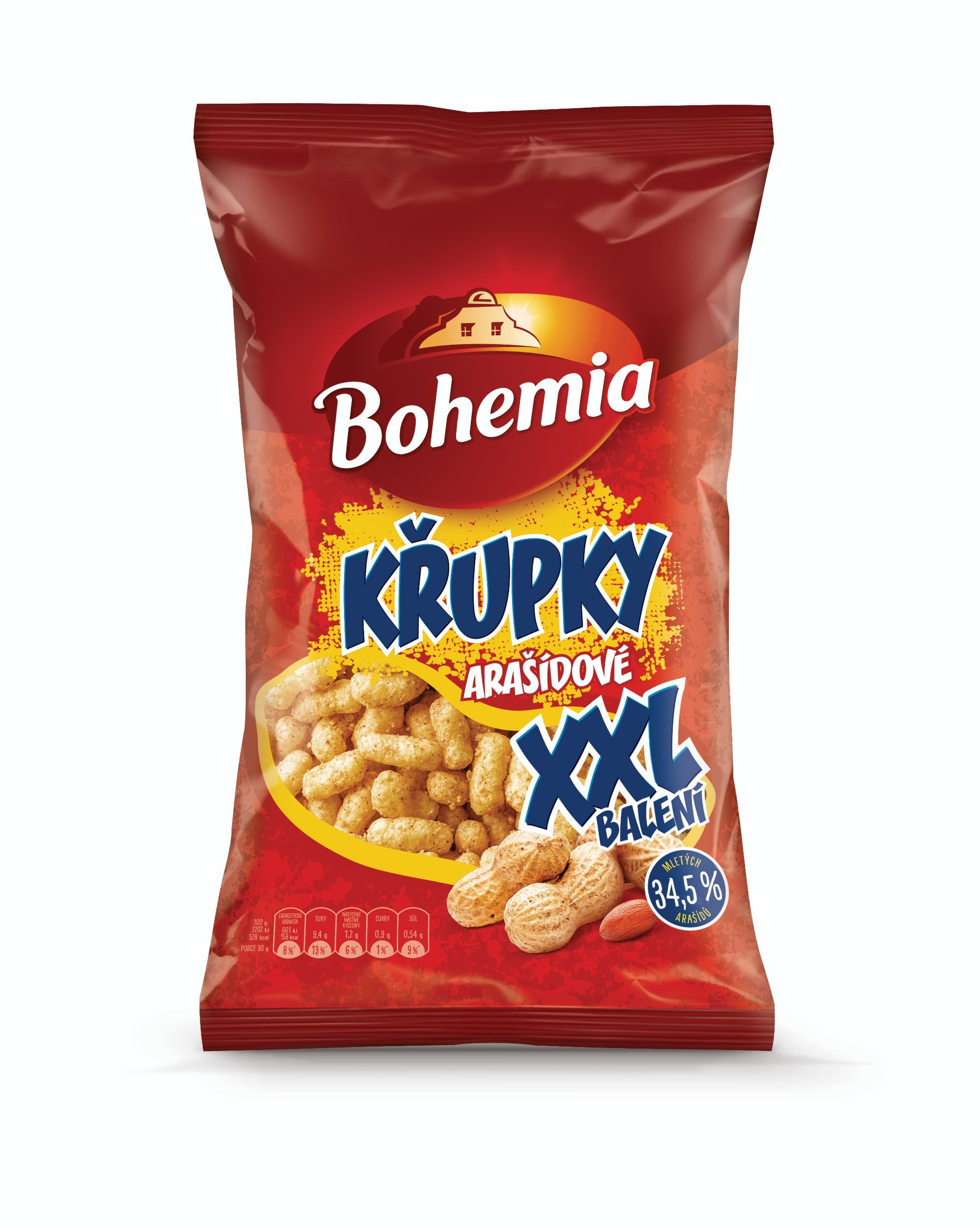 Bohemia Arašídové Křupky XXL 260g