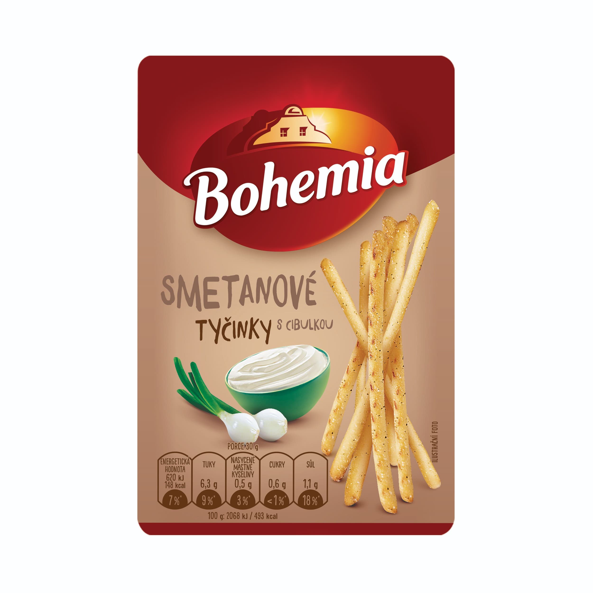 Bohemia Z PECE Smetanové s cibulkou 80g