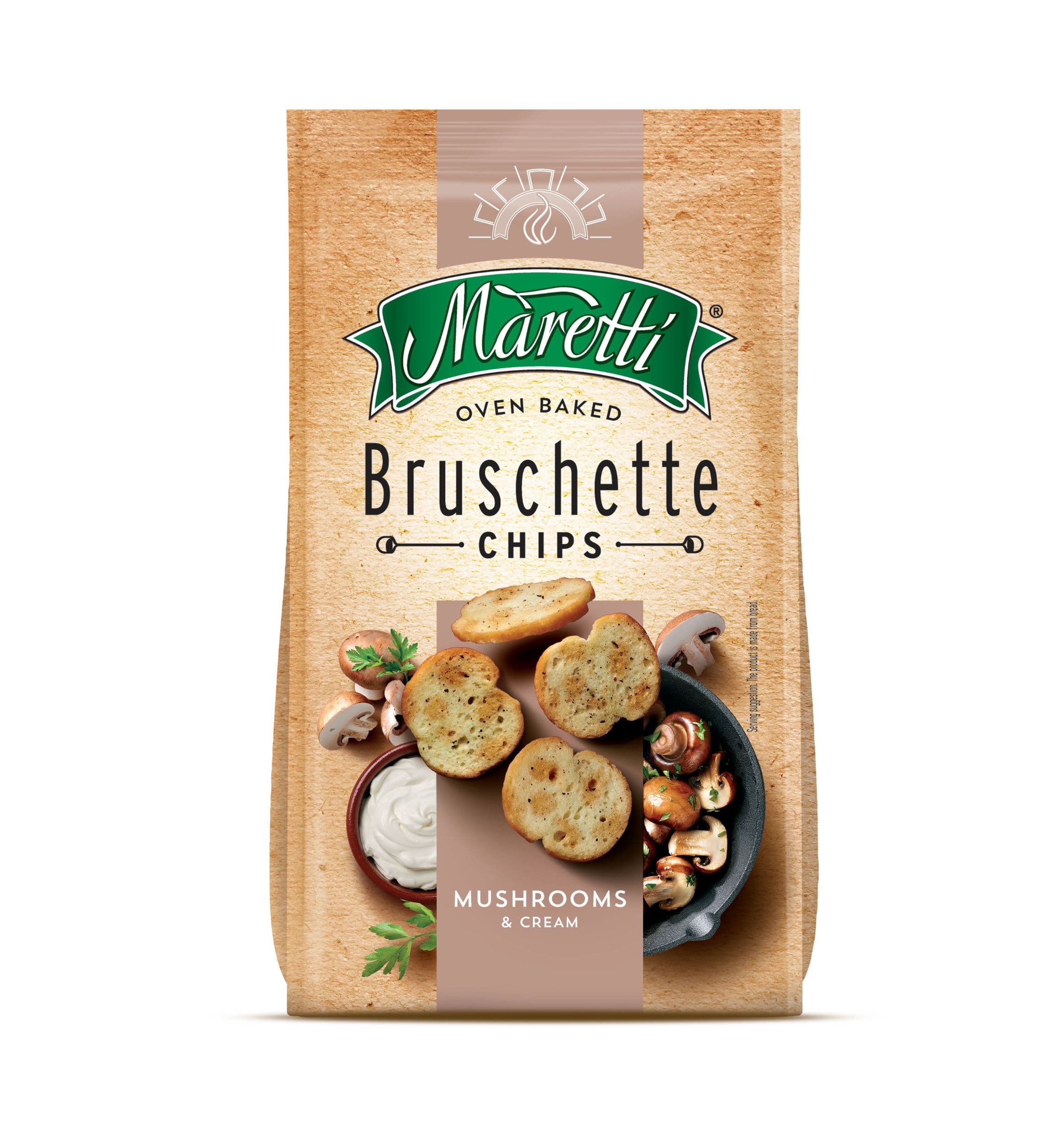 Maretti Bruschetty s příchutí hub a smetany 70 g