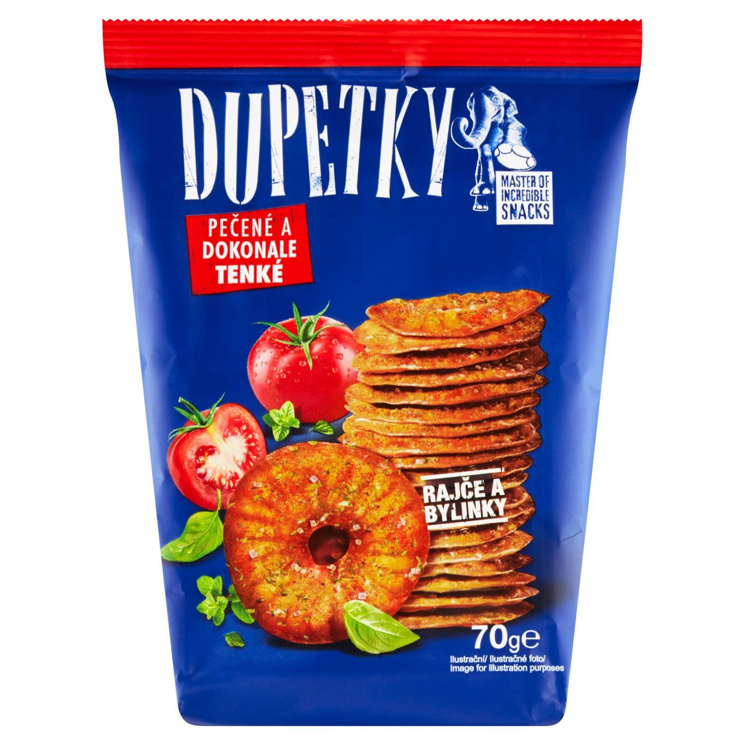 Dupetky Rajče a bylinky 70g