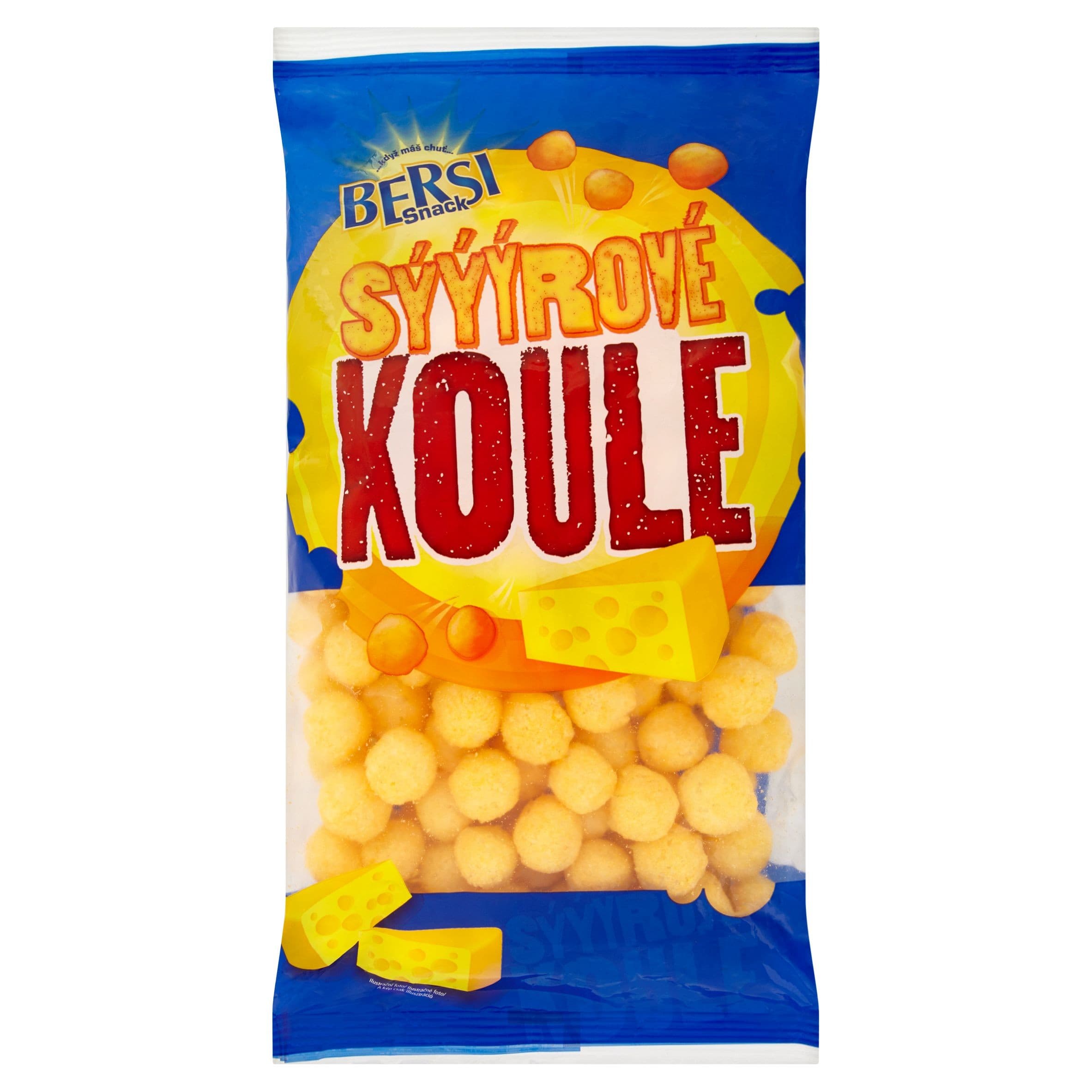 Bersi Snack Sýrové koule 120 g