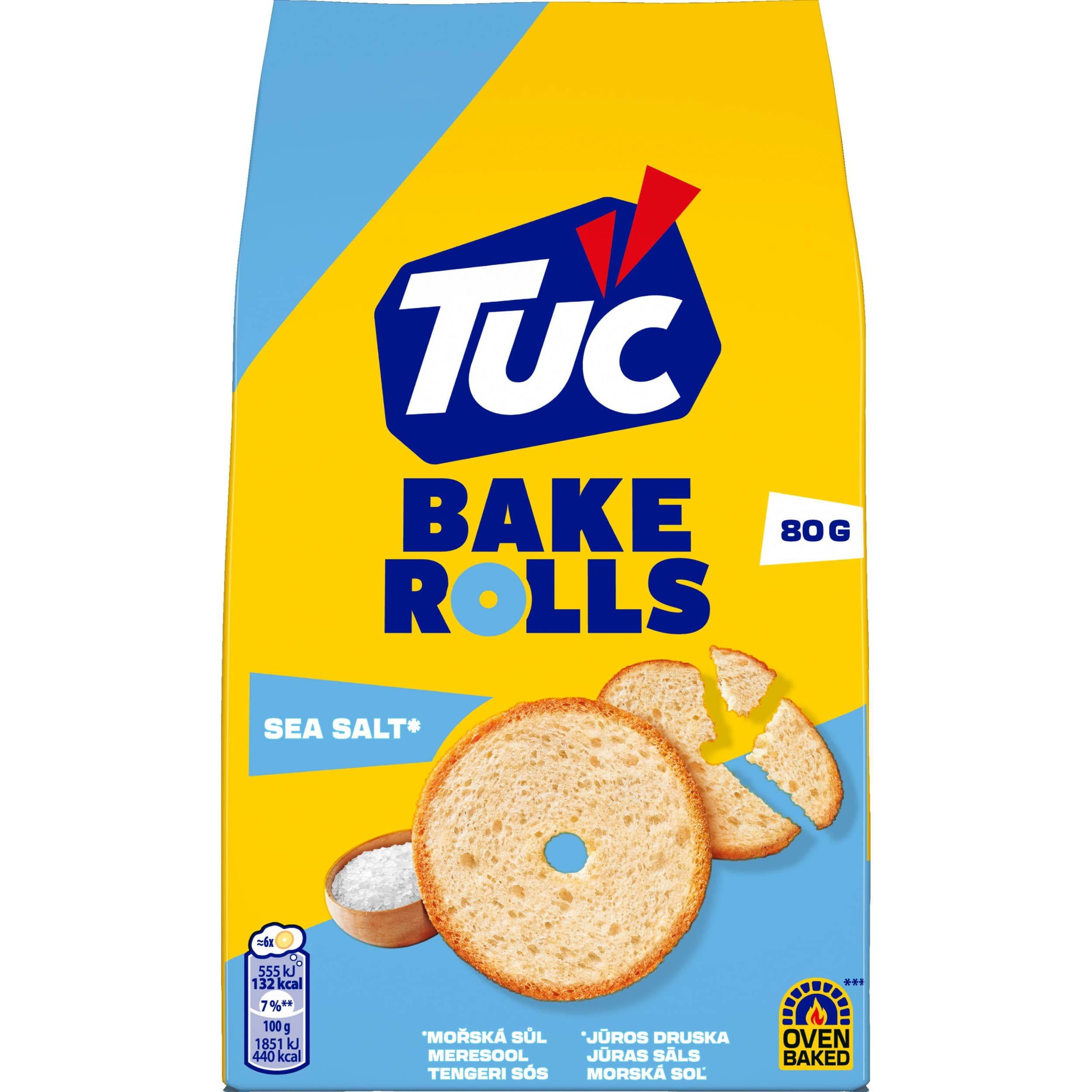 Tuc Bake Rolls sůl 80 g