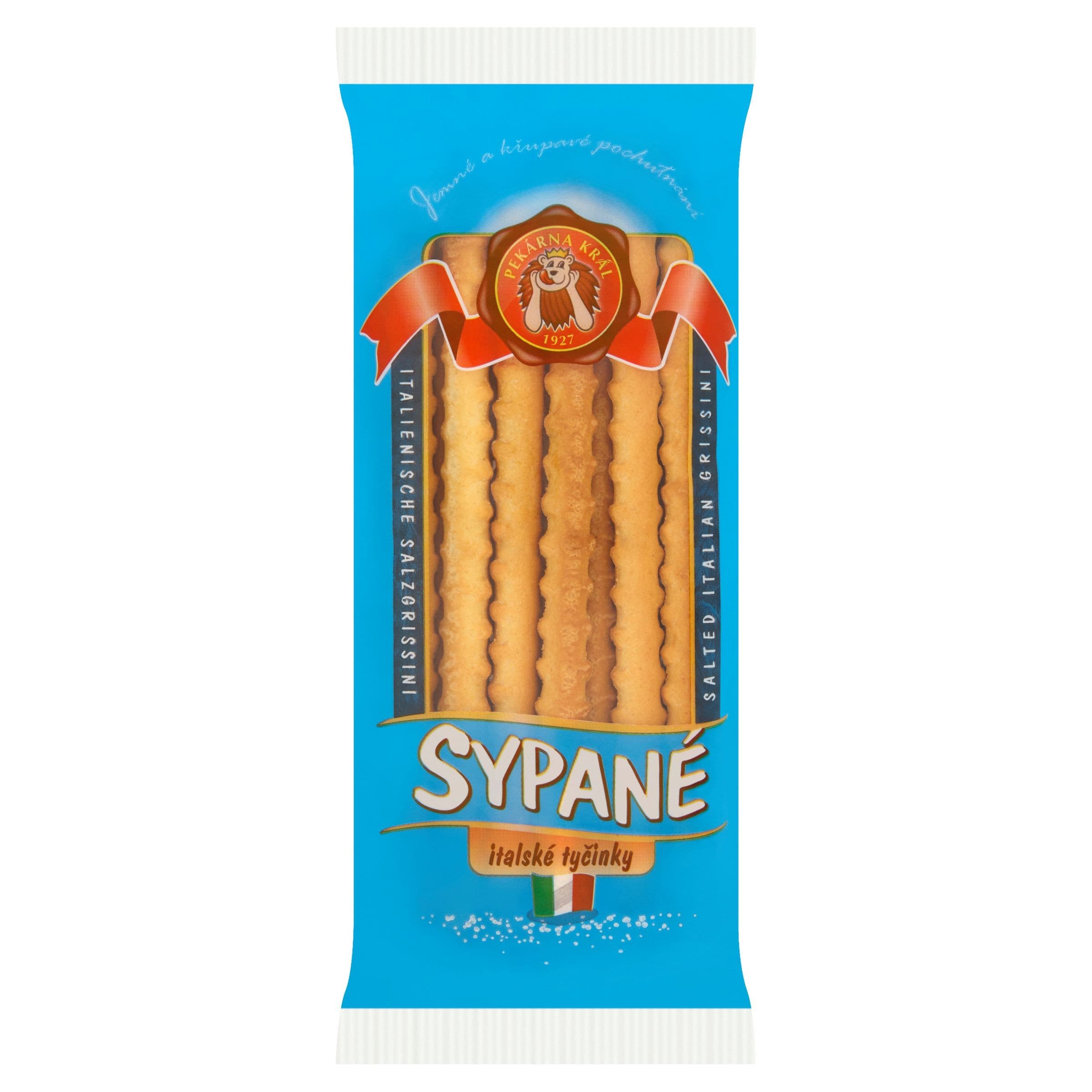 Pekárna Král Sypané italské tyčinky solené 100 g