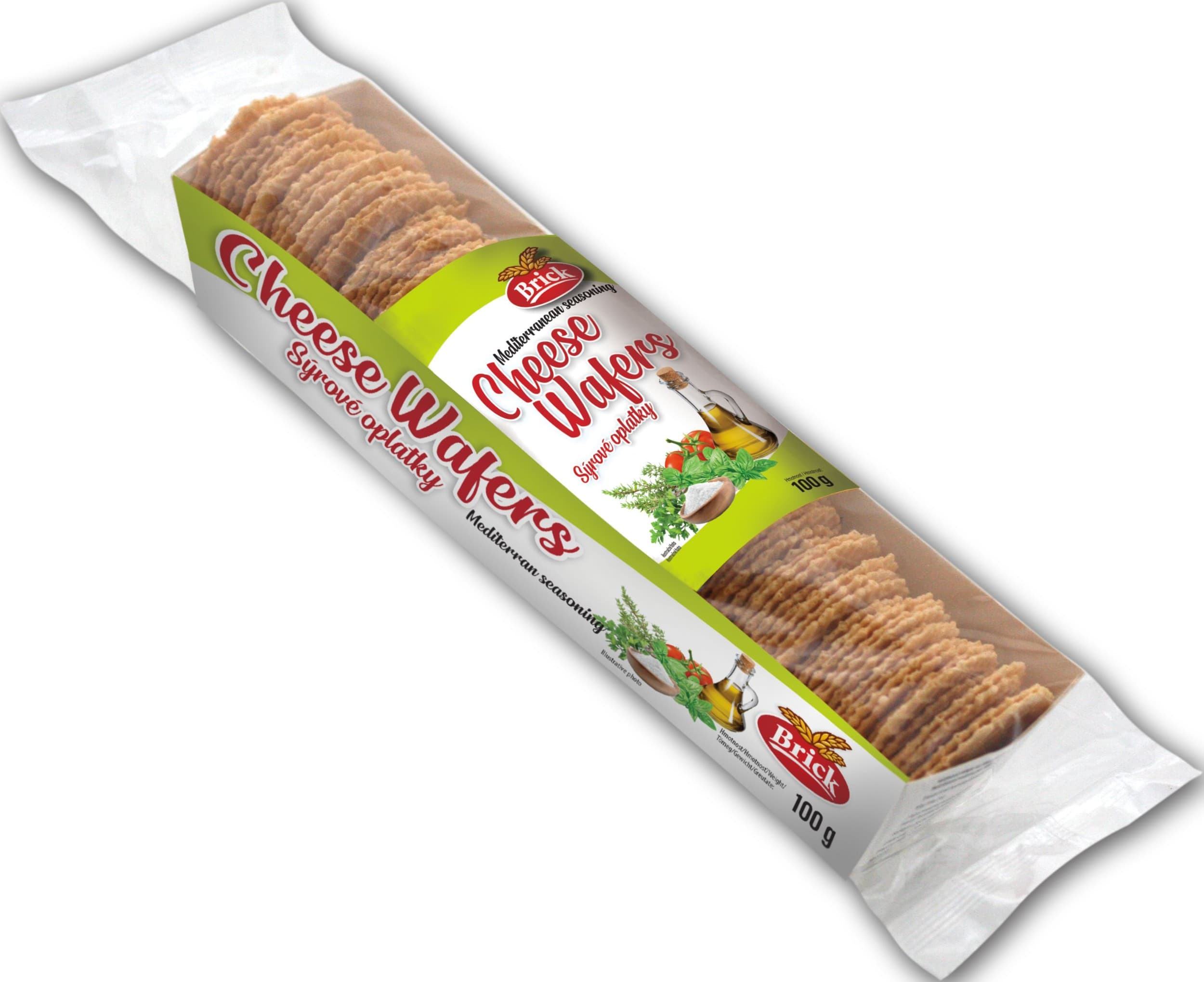 Brick Mediterranean sýrové oplatky 100 g