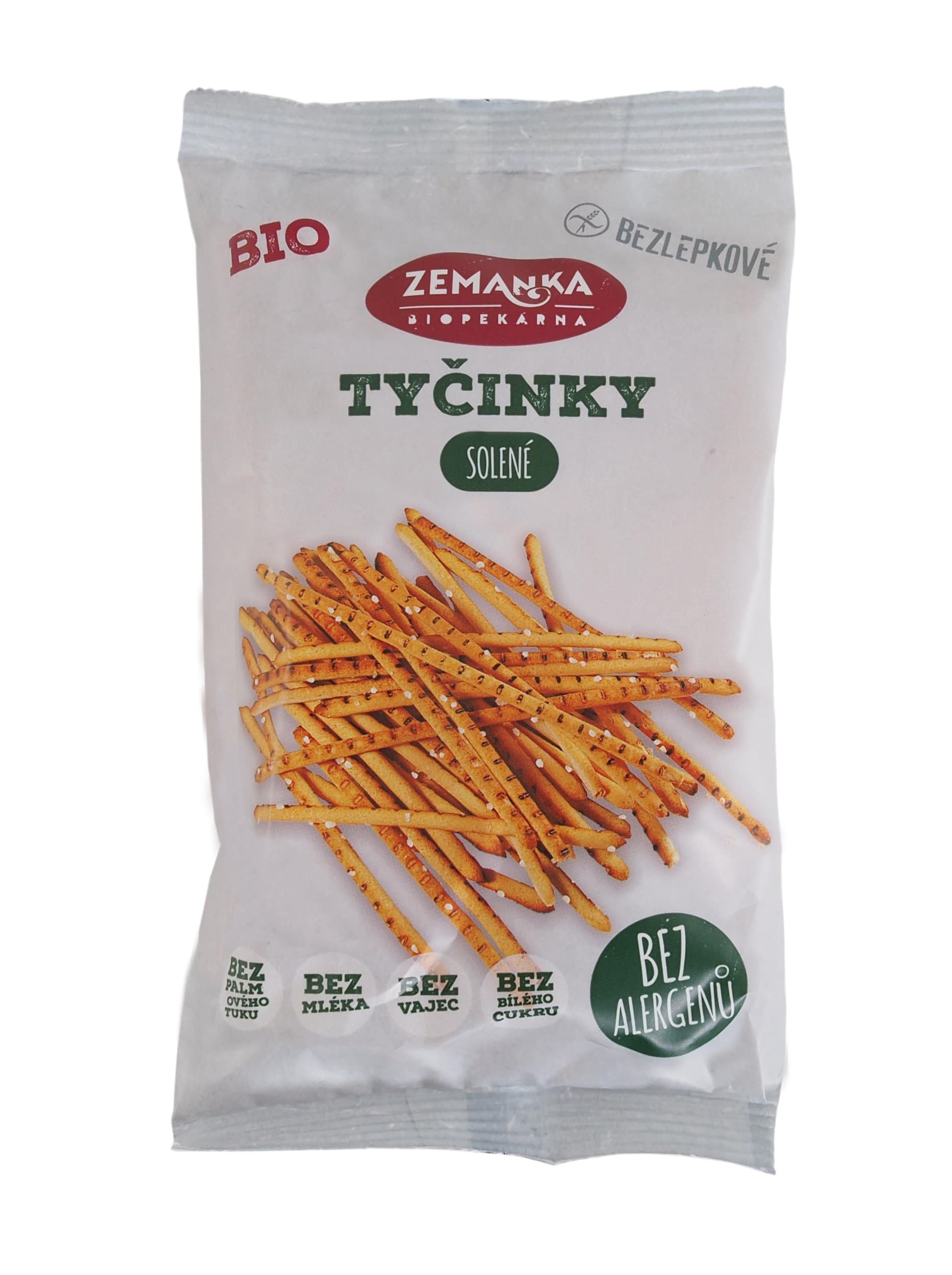 Biopekárna Zemanka BIO bezlepkové tyčinky solené 45g