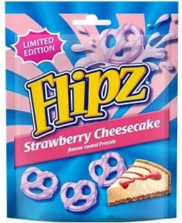 Flipz Strawberry Cheesecake preclíky 90 g