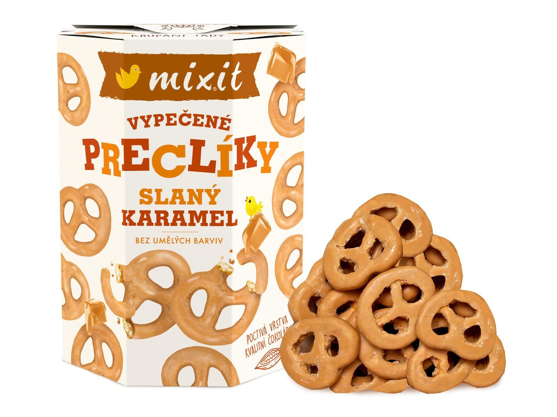 Mixit Preclíky slaný karamel 250g