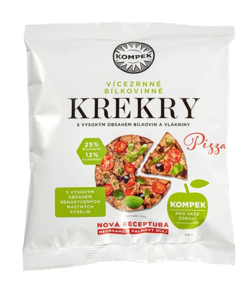 Kompek Krekry bílkovinné pizza 160 g