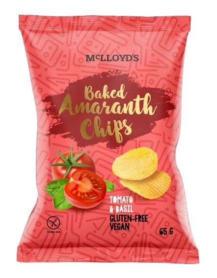 McLoyds Amarantové lupínky rajče a bazalka 65 g
