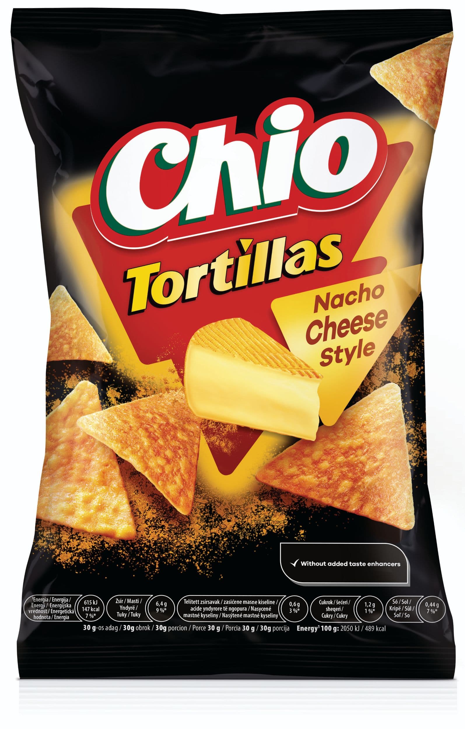 Chio Tortillas Nacho Cheese 110g