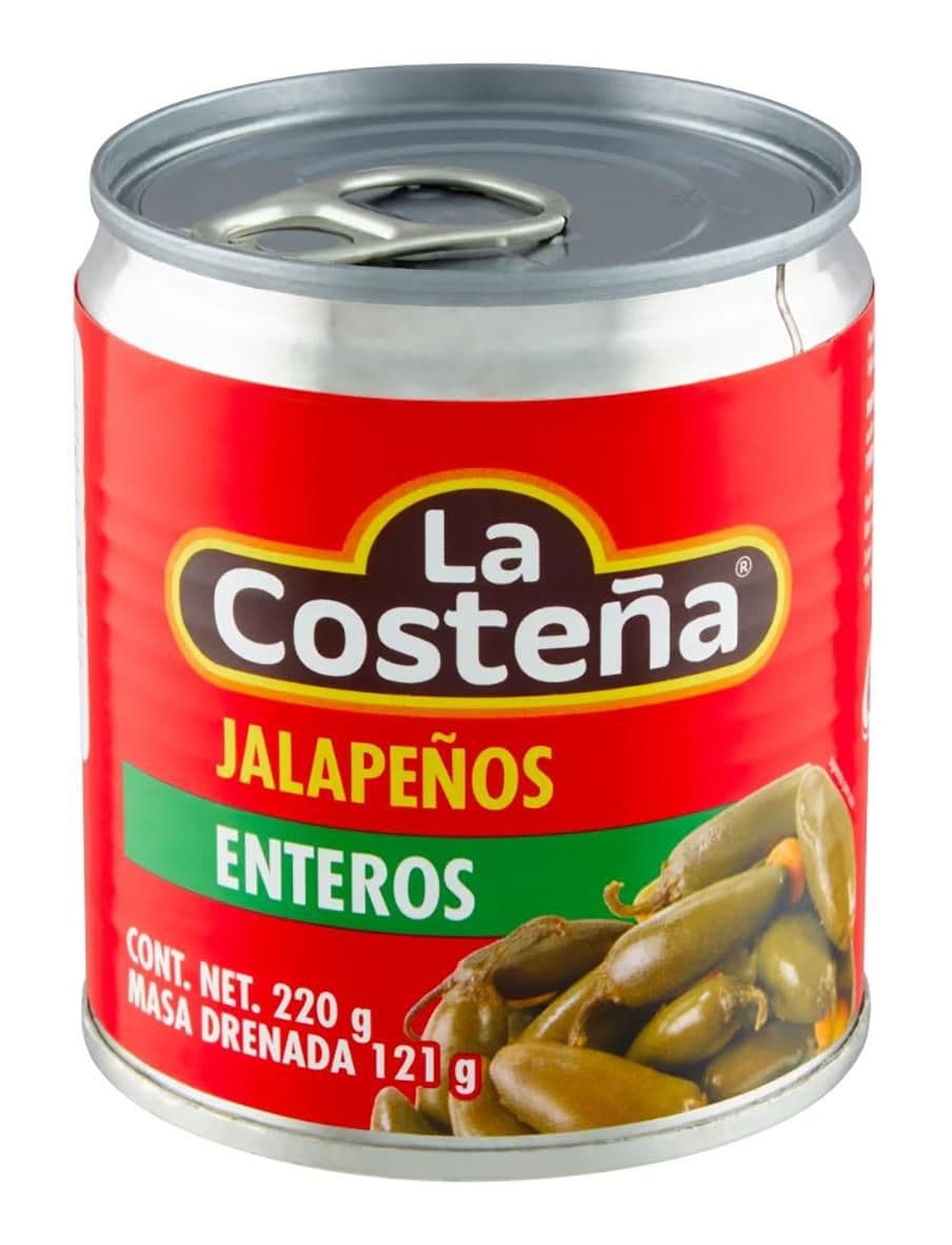 La Costeňa Jalapeňos Papričky celé 220 g