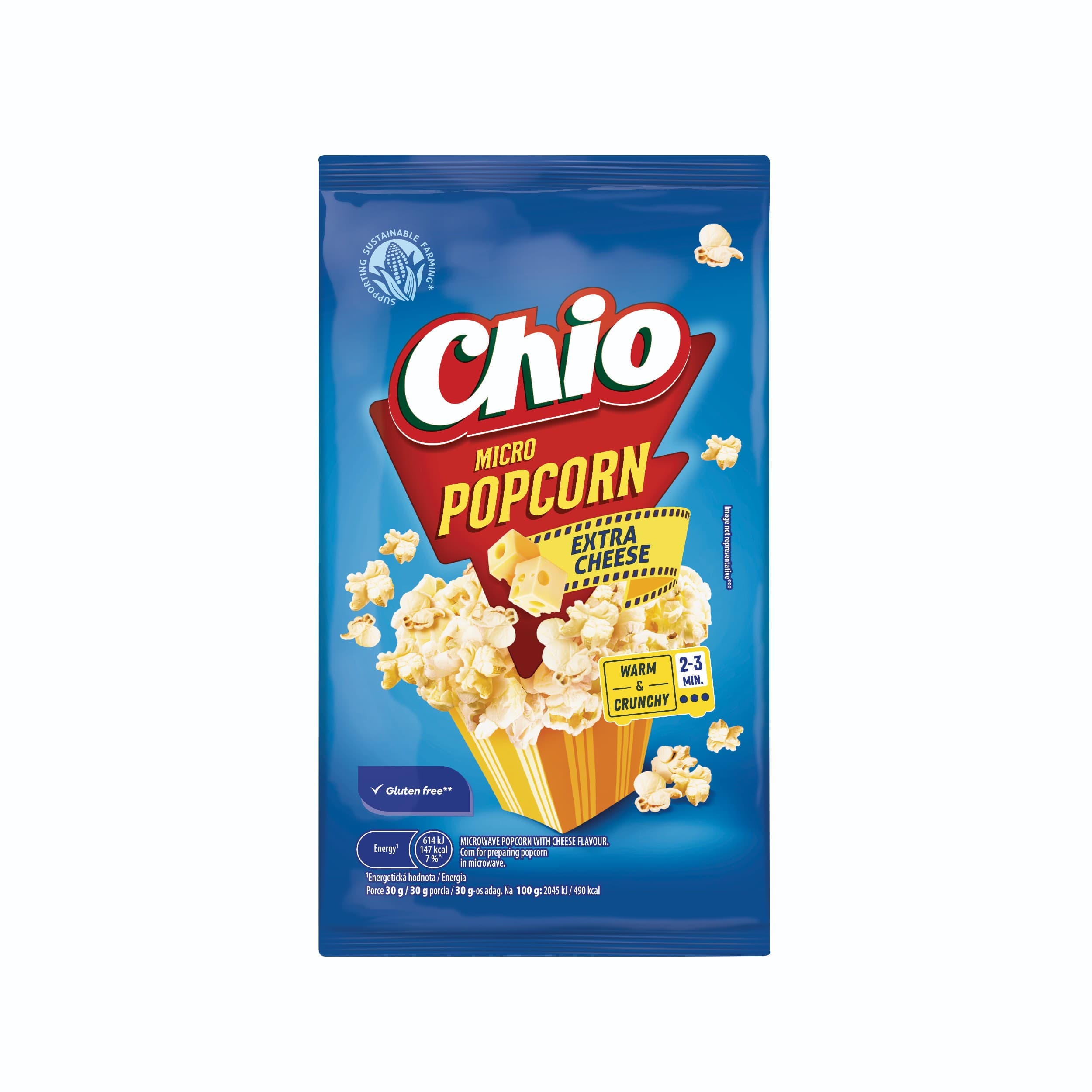 Chio Microwave Popcorn Extra Cheese 80 g