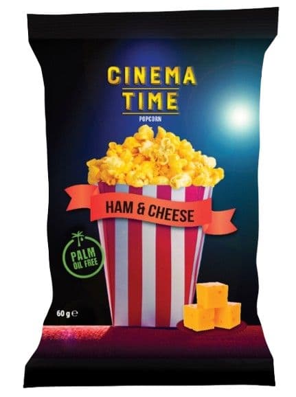 Cinema Time vypukaný popcorn Šunka & Sýr 60g